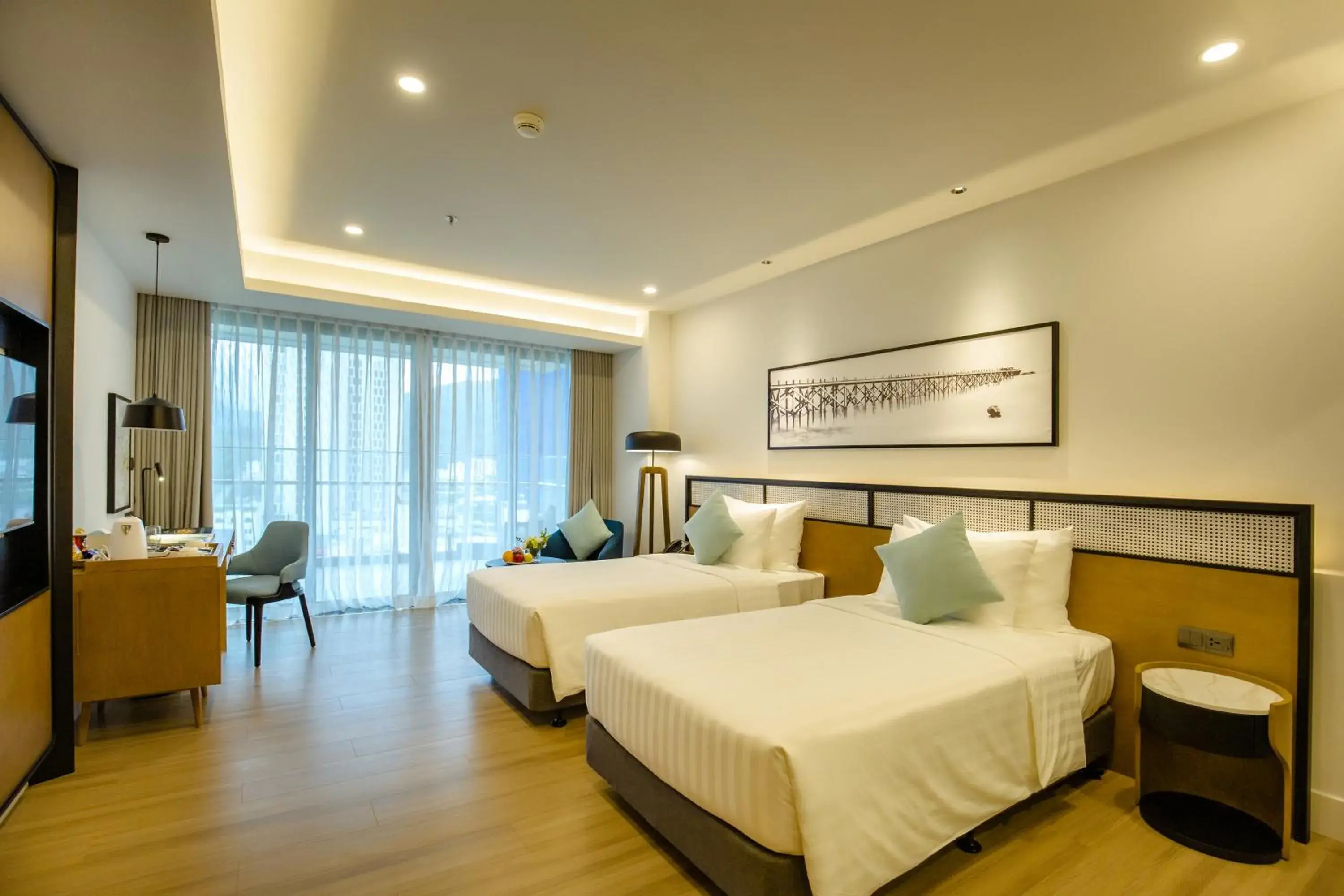 Deluxe Twin Room in FLC City Hotel Beach Quy Nhon Deluxe Twin Room in FLC City Hotel Beach Quy Nhon