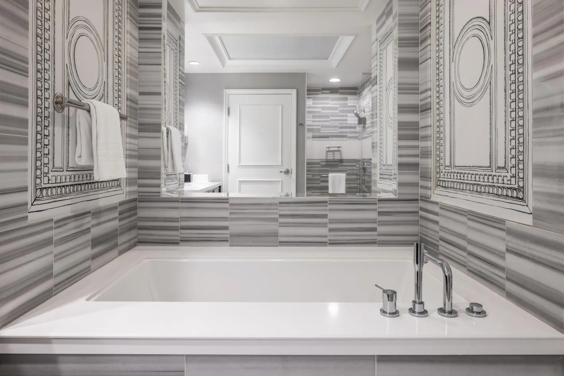 Bathroom in Caesars Palace Hotel & Casino