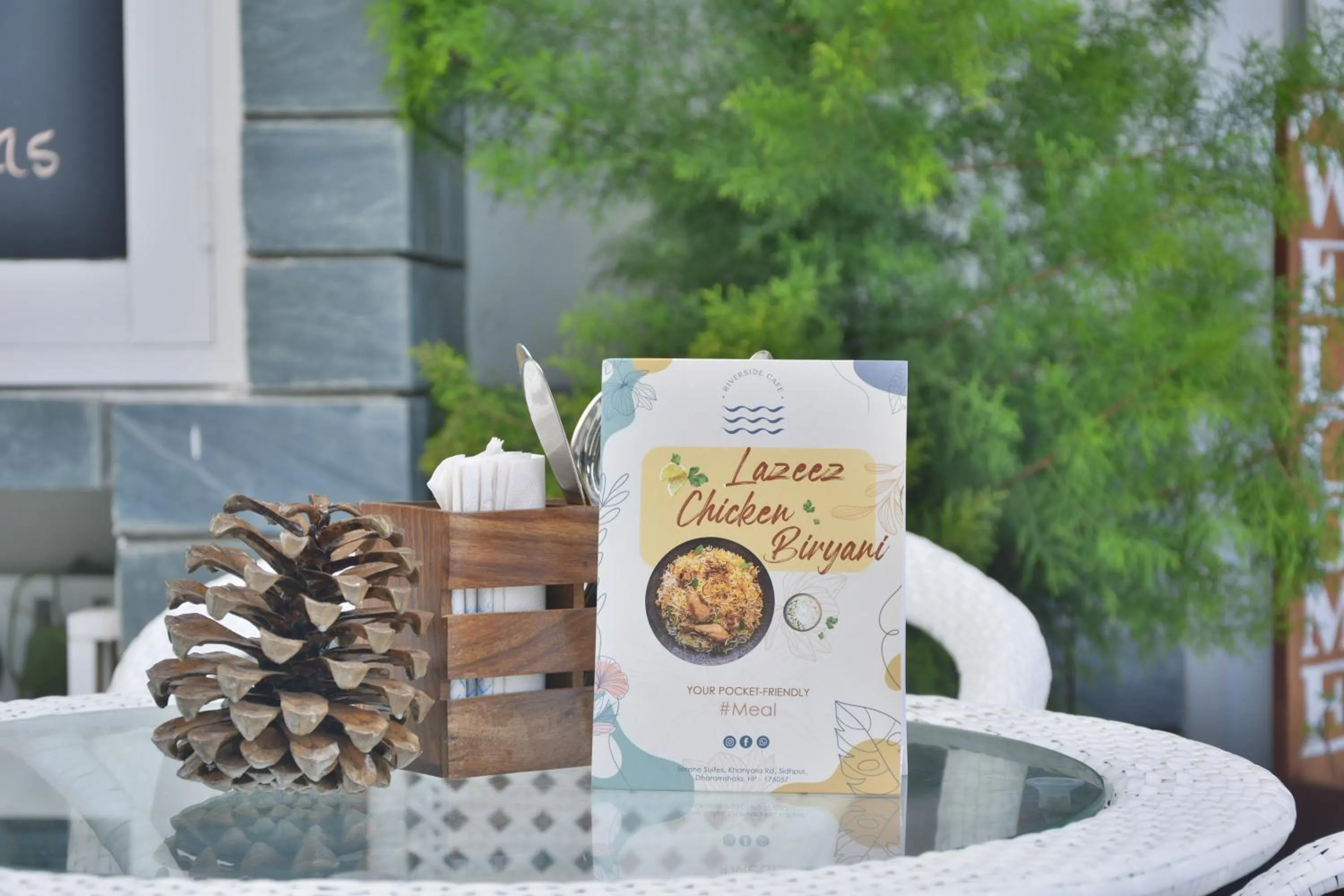 Seating area in SERENE SUITES