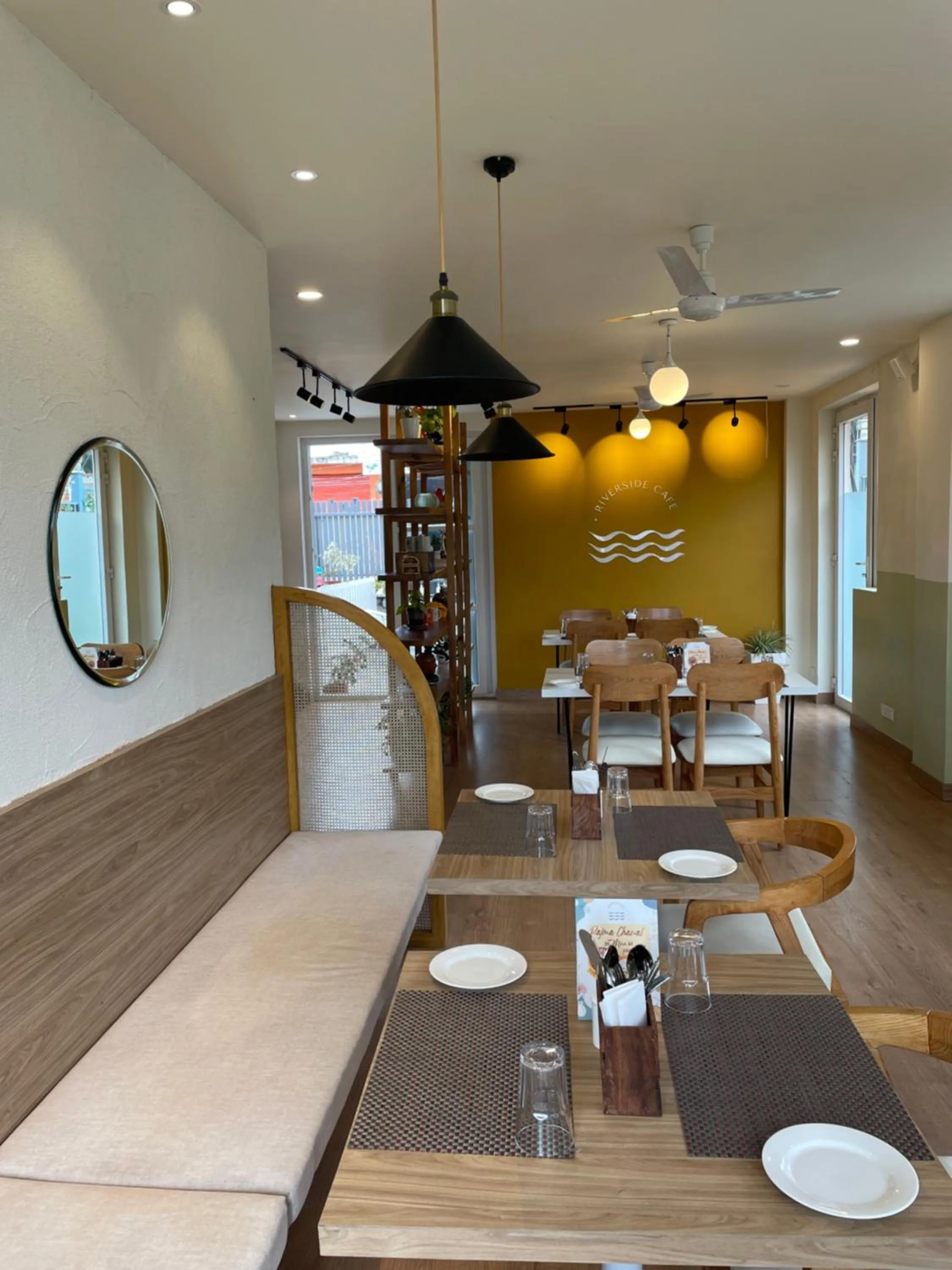 Seating area in SERENE SUITES