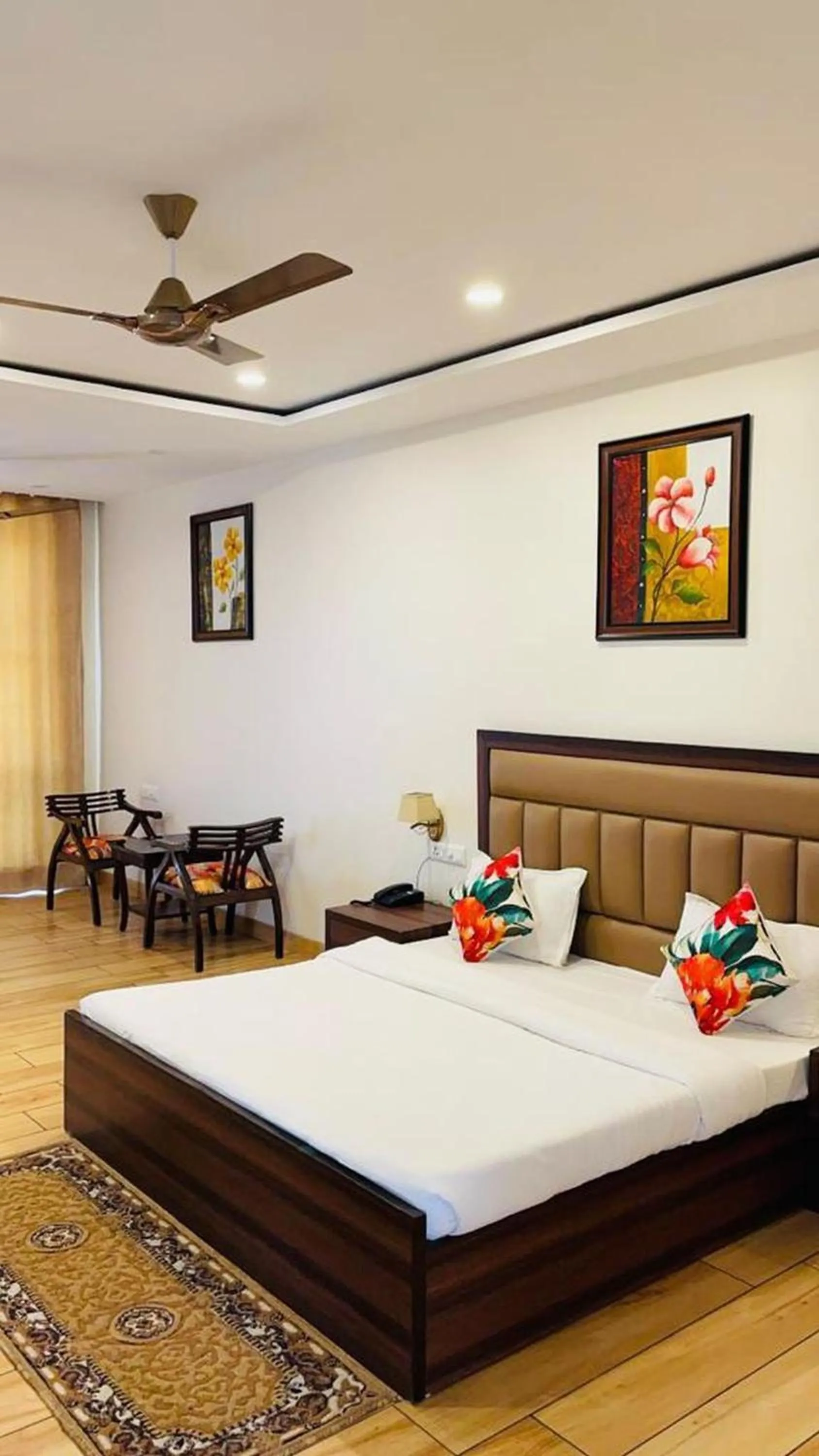 Bed in SERENE SUITES