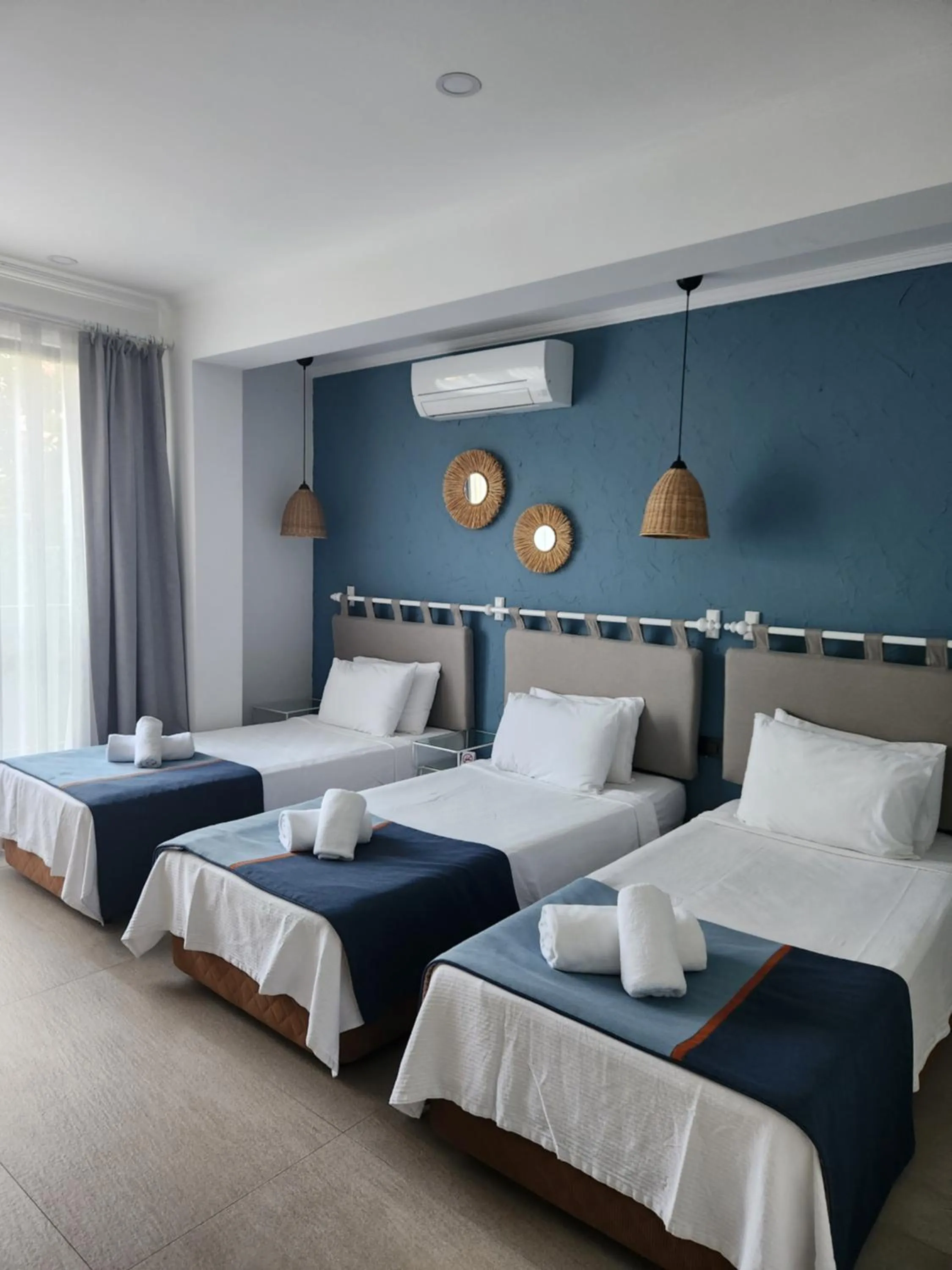 Bed in Park Hotel Rooms & Apart