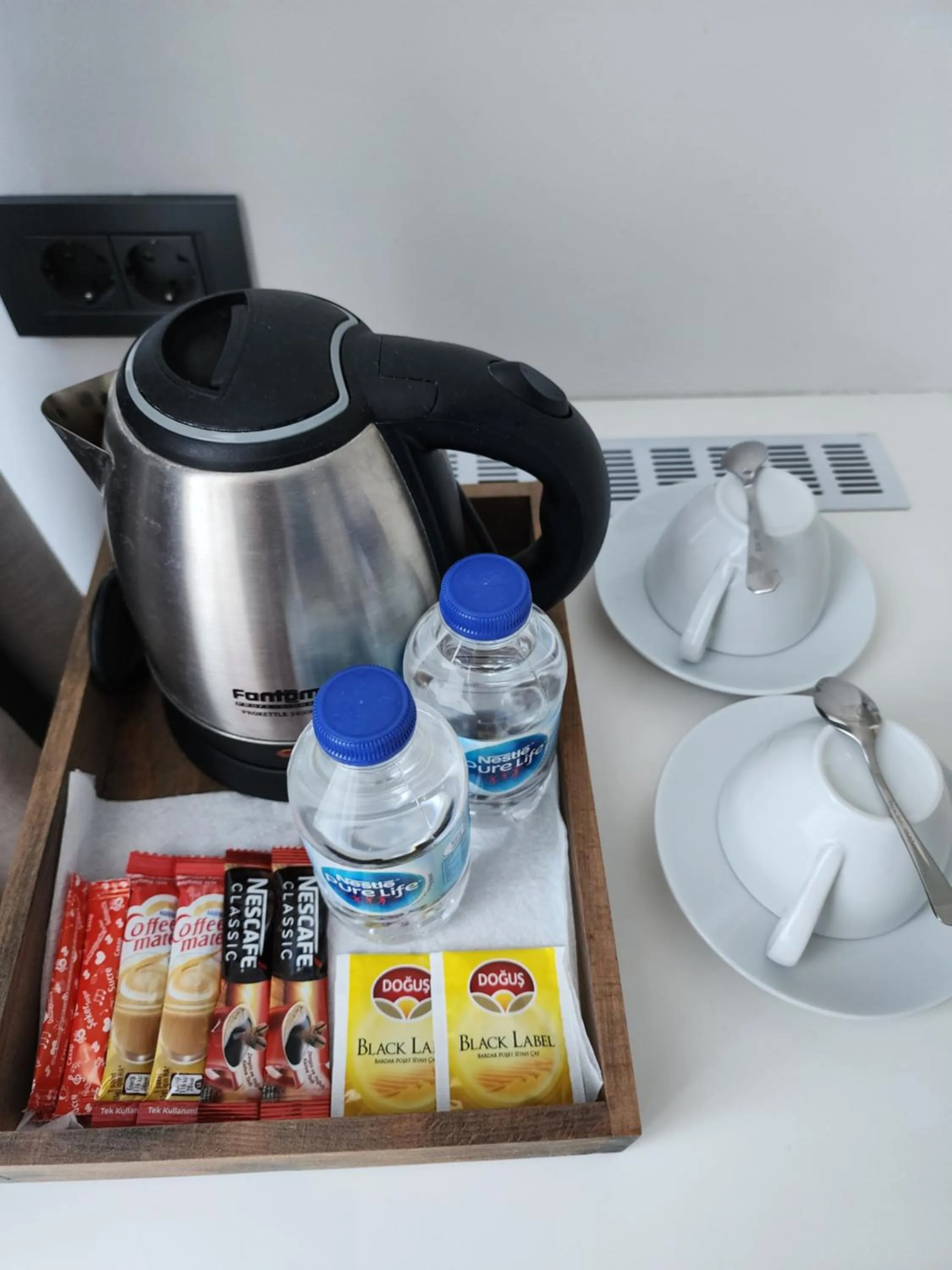 Coffee/tea facilities in Park Hotel Rooms & Apart