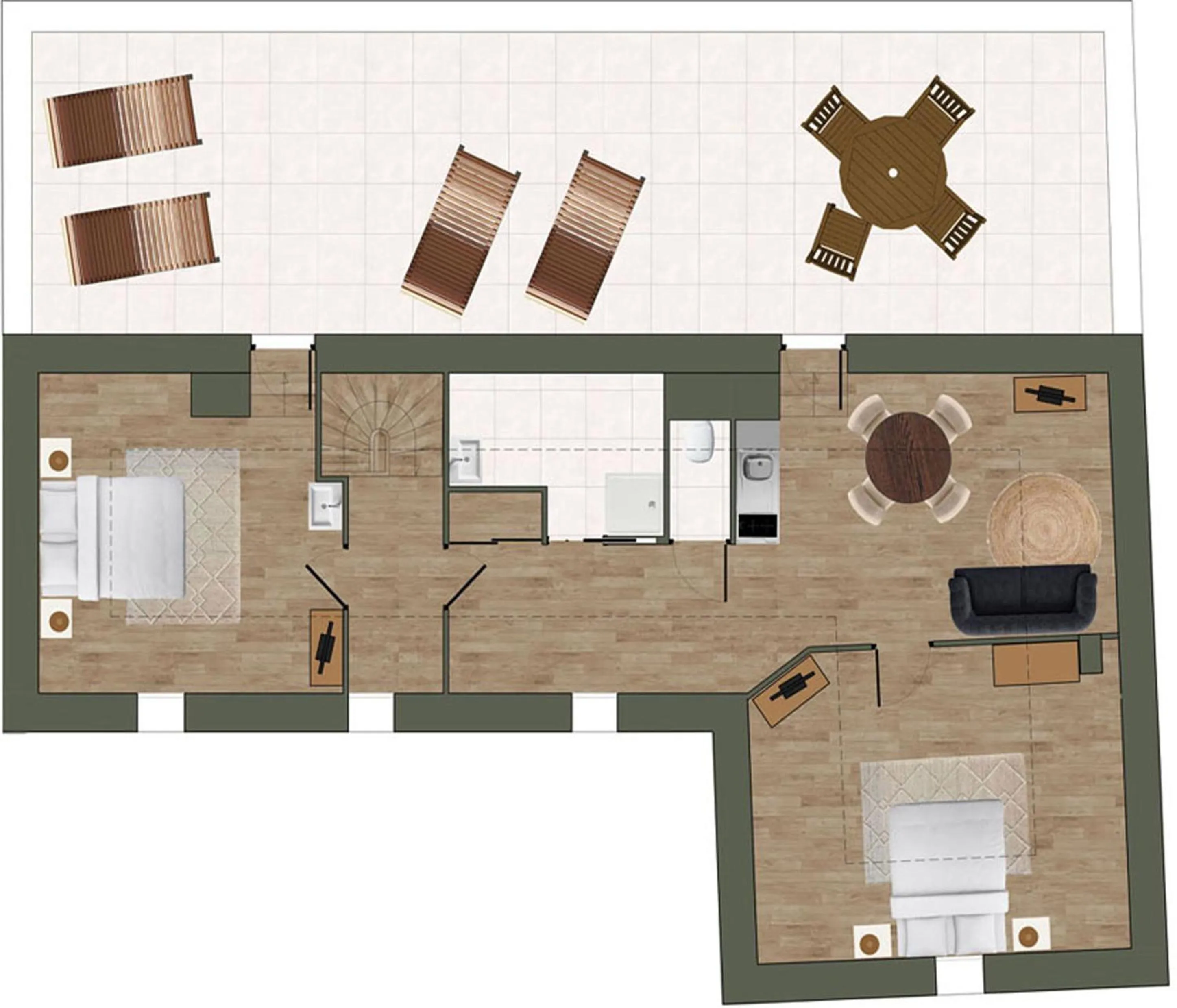 Floor plan in Logis Vélès