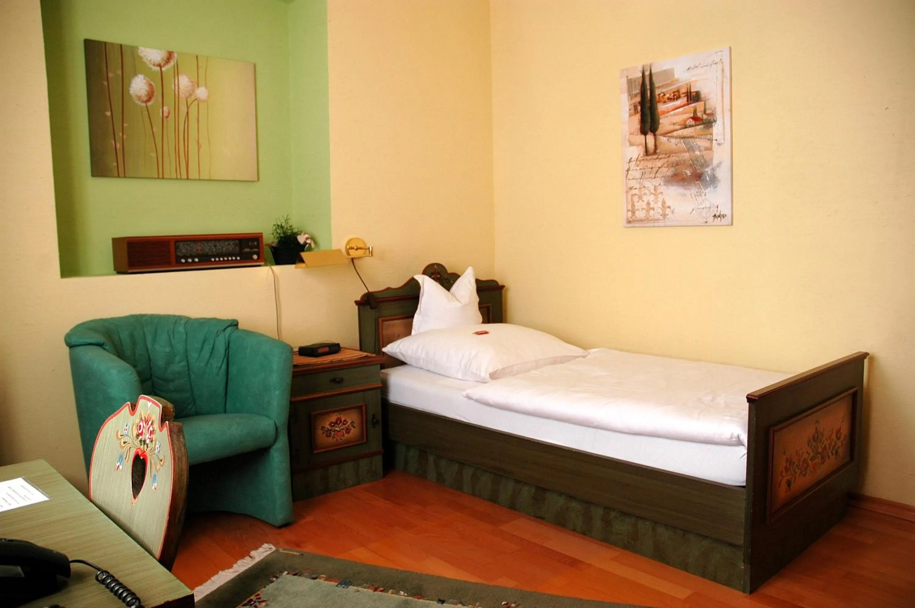 Bedroom in Hotel Sarbacher