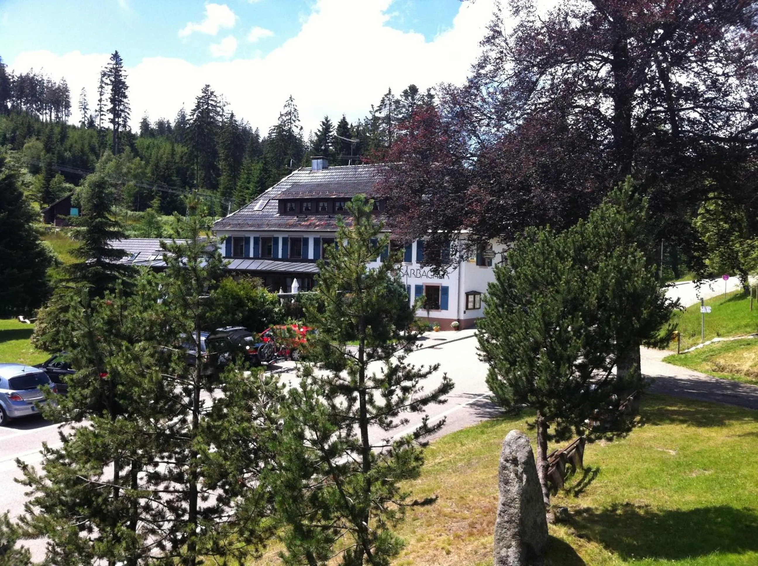 Facade/entrance in Hotel Sarbacher