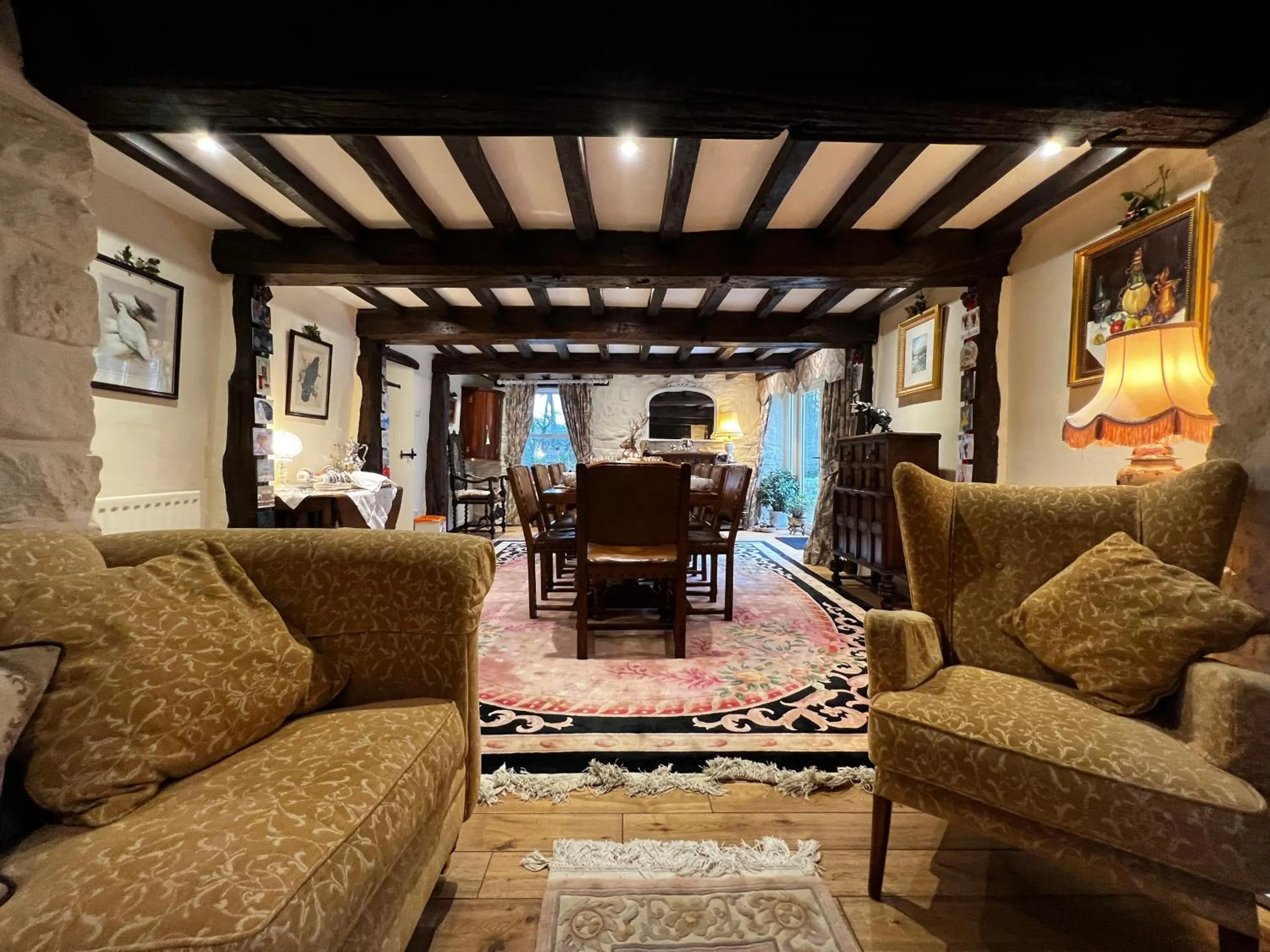 Living room in Picket Post House Bed & Breakfast