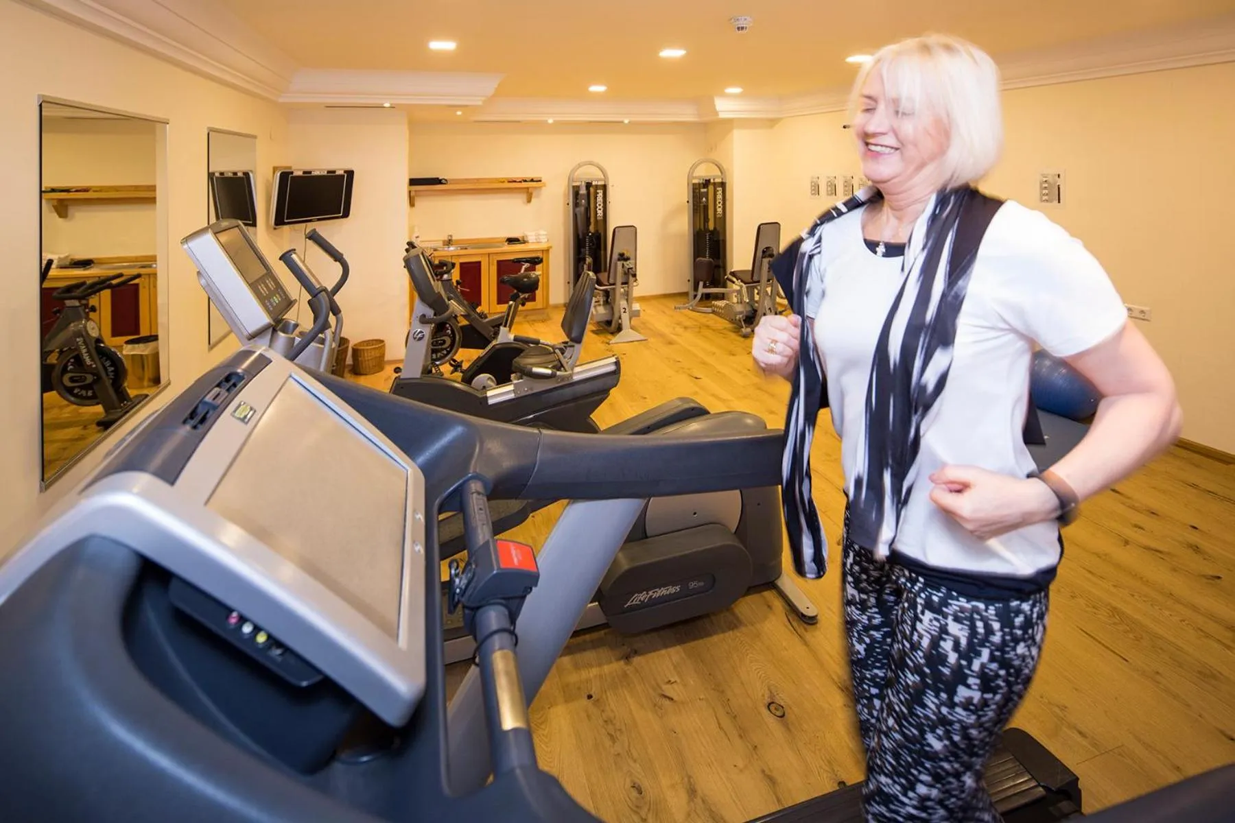 Fitness centre/facilities in Hotel Zum Schwarzen Bären