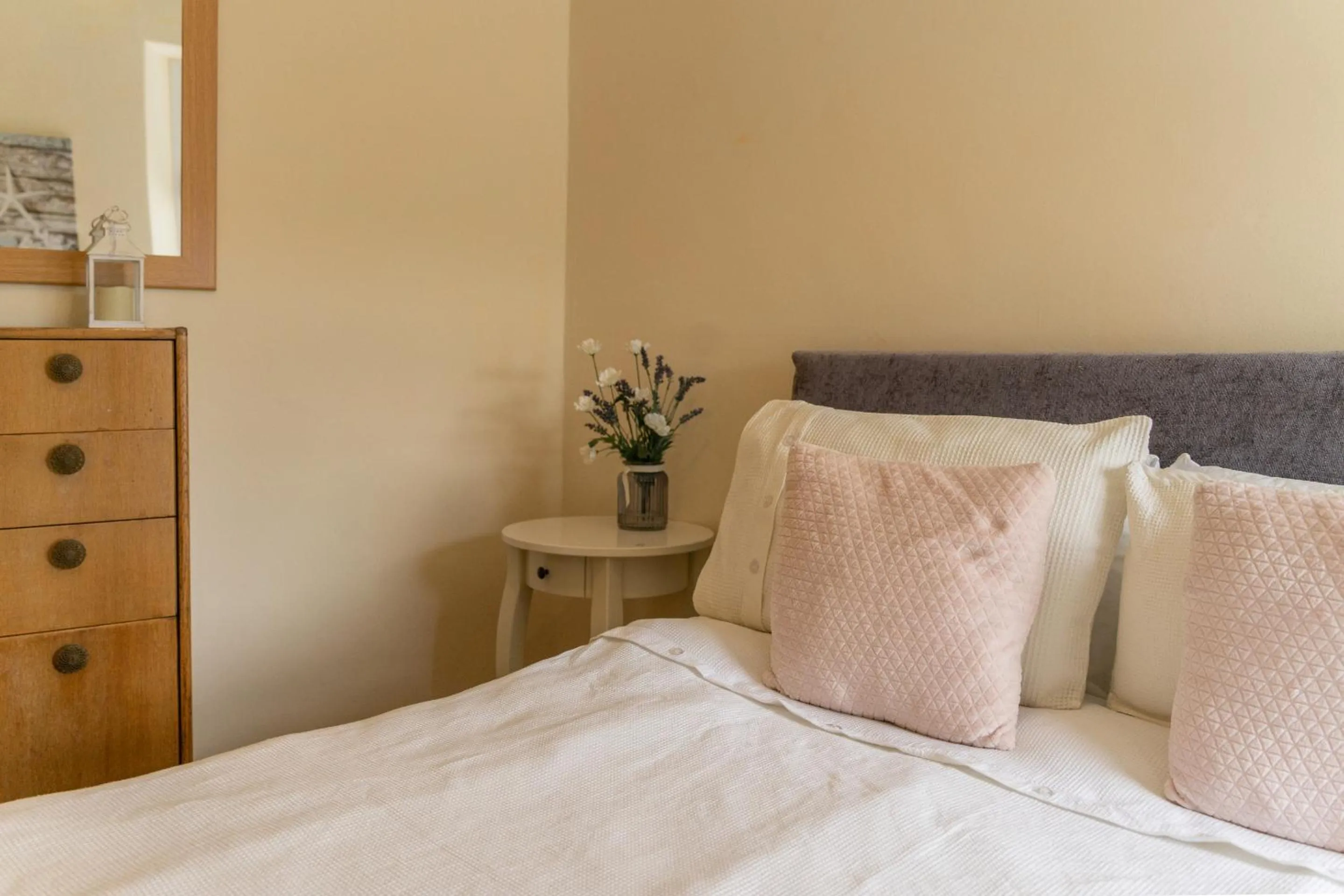 Bedroom, Bed in Belmont Villa - 4 Bed - Hot Tub Additional Cost - Sleeps 10-TJS22BV