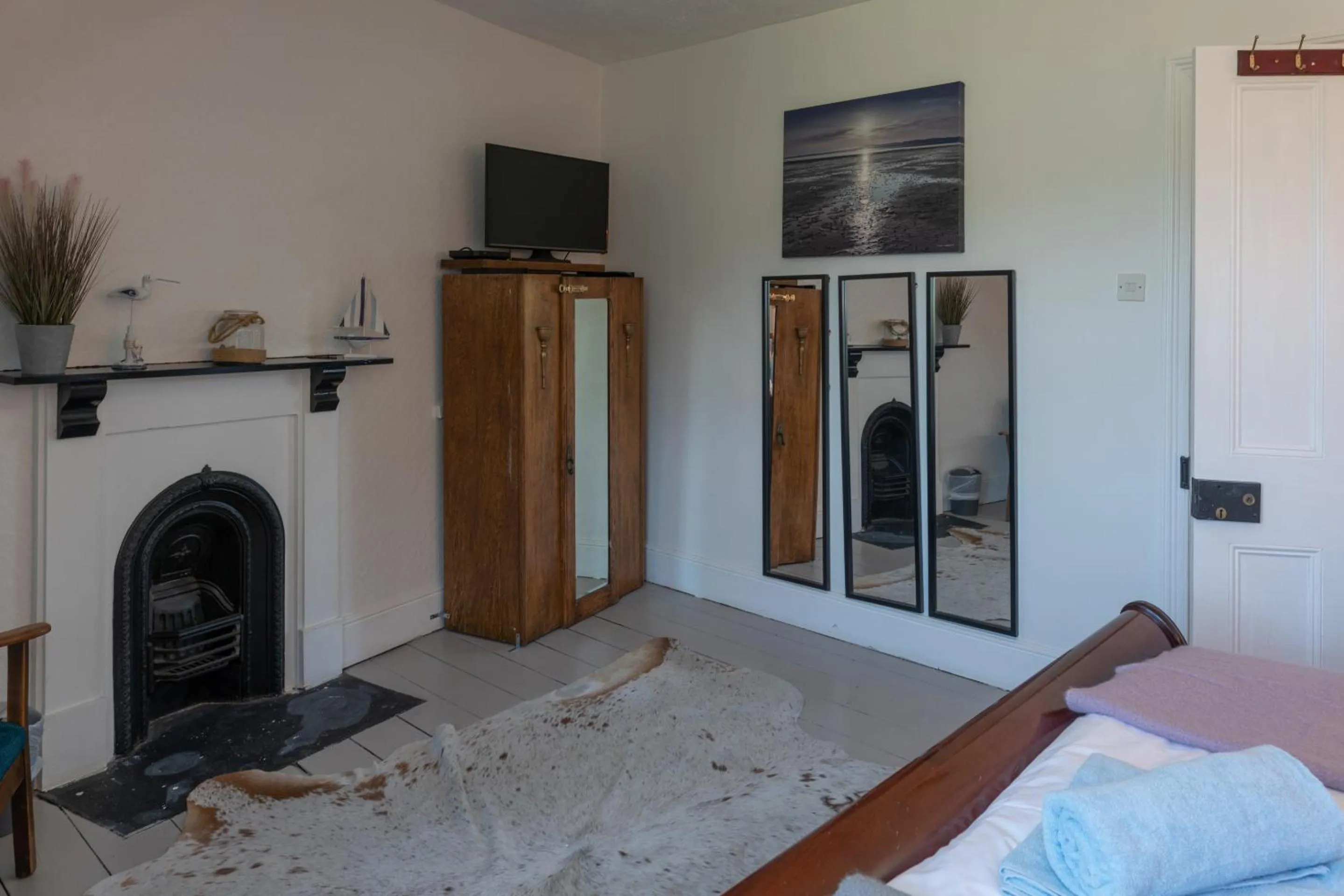 Bedroom, Bed in Belmont Villa - 4 Bed - Hot Tub Additional Cost - Sleeps 10-TJS22BV