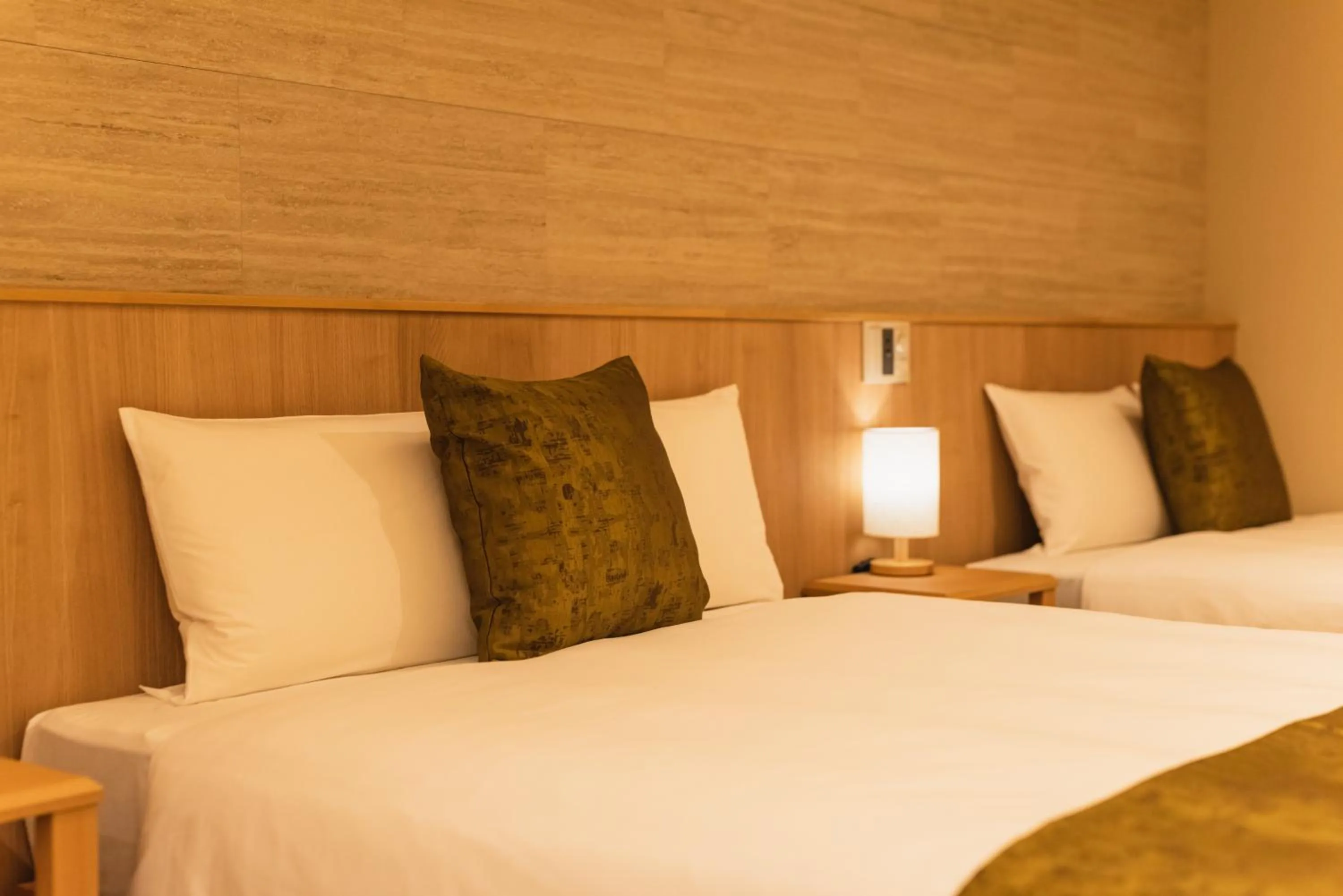 Photo of the whole room, Bed in GRAND BASE Nagasaki Nakamachi