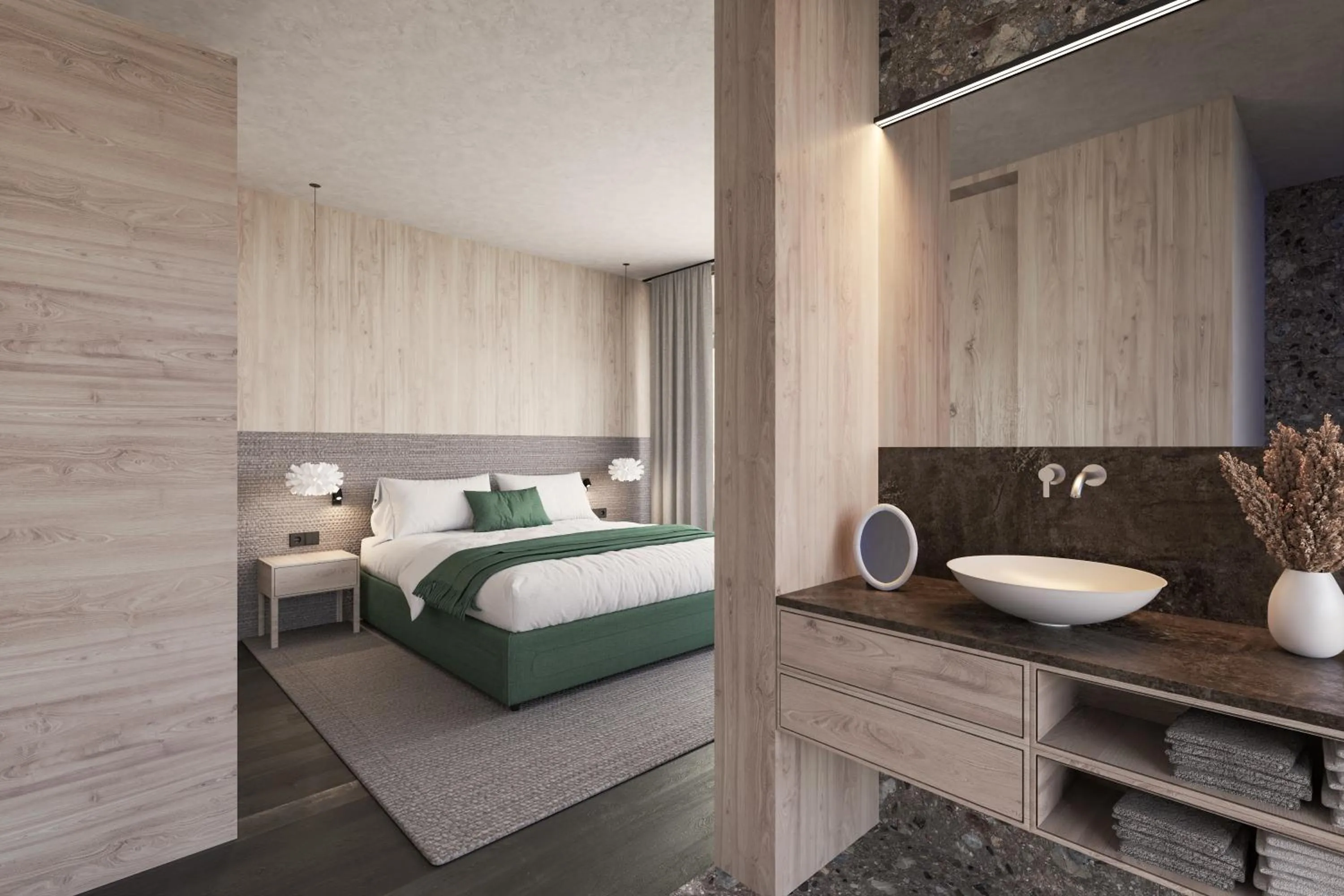 Bed in Torghele's Wald & Fluh