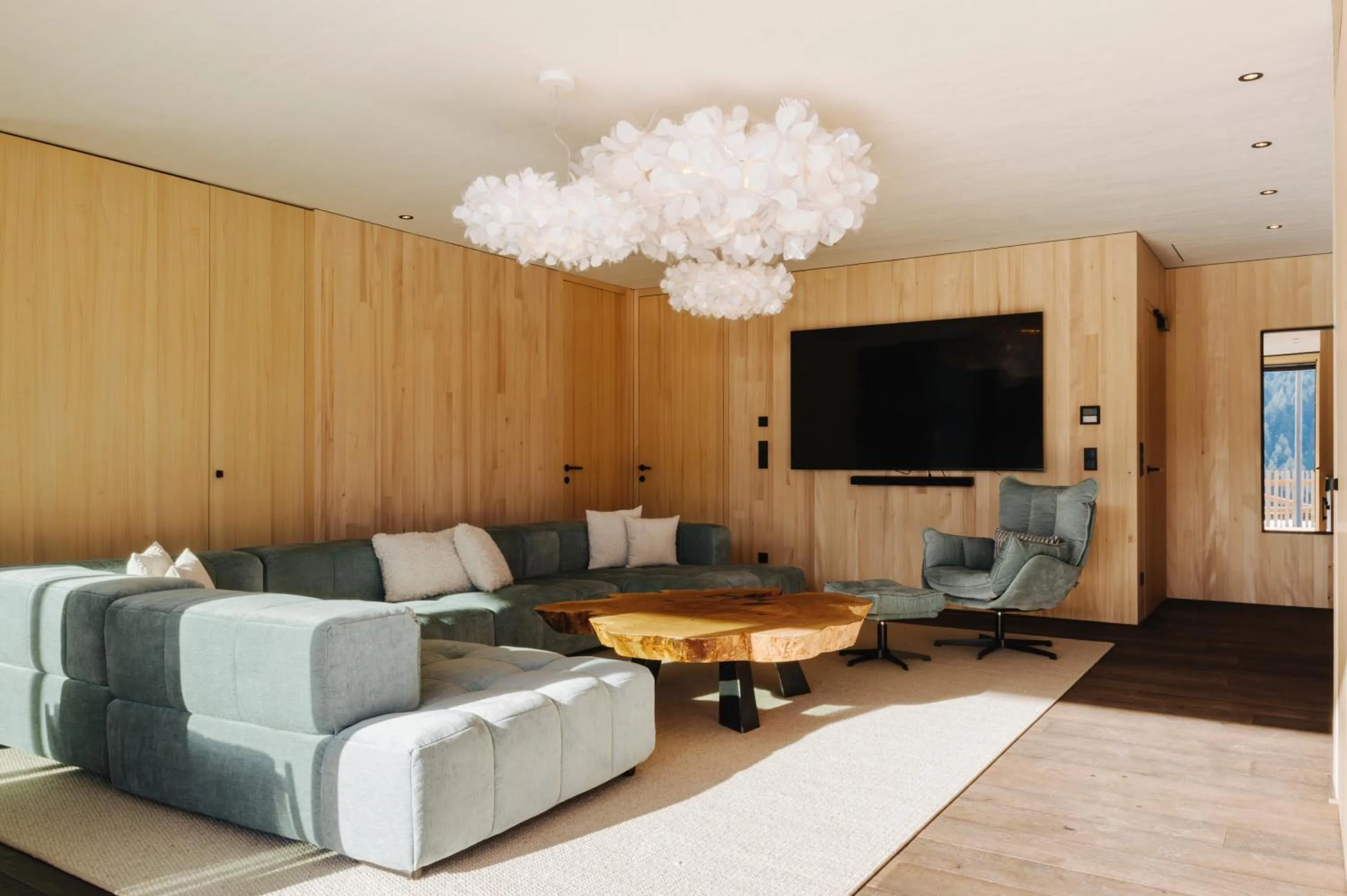Communal lounge/ TV room in Torghele's Wald & Fluh