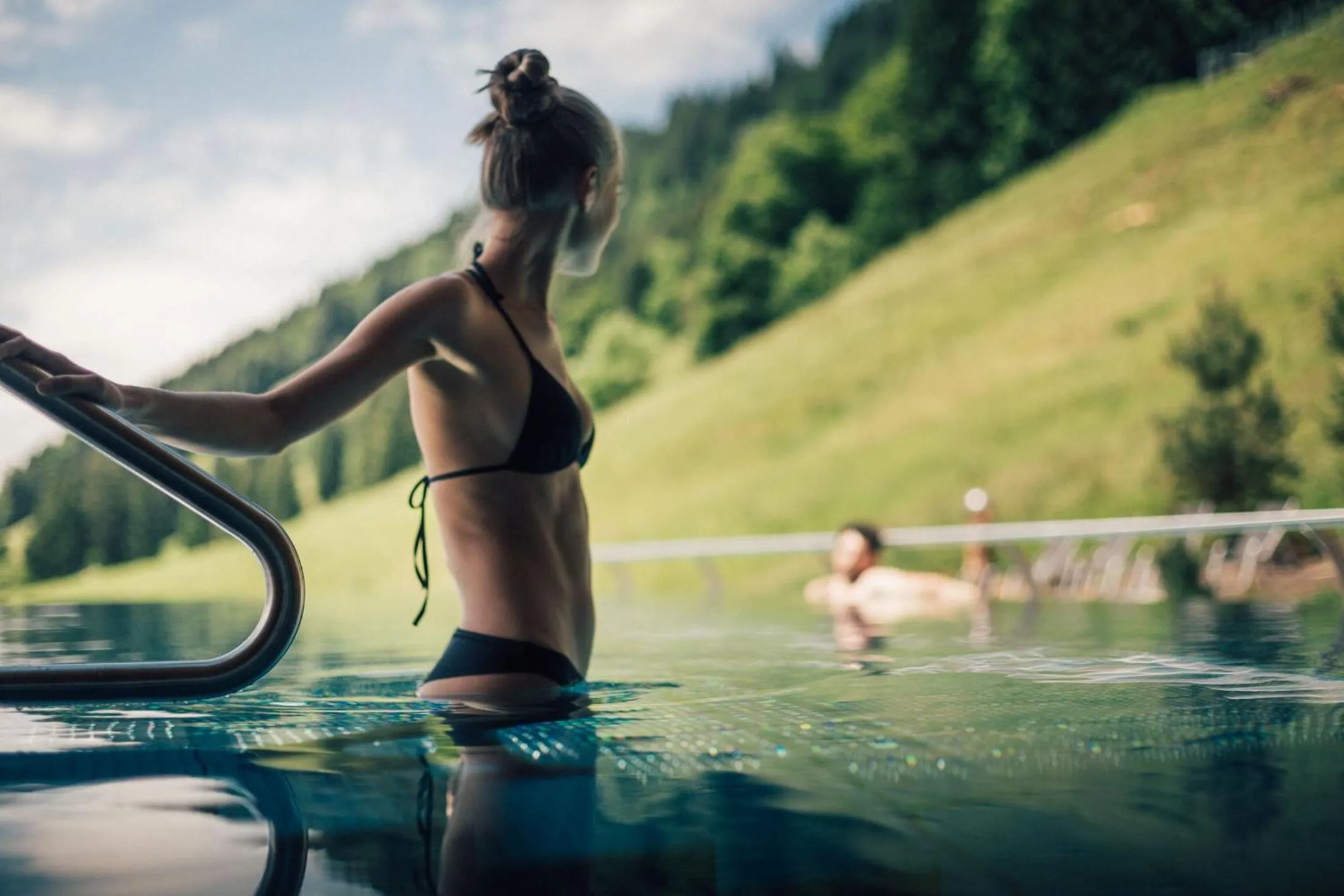 Swimming pool in Torghele's Wald & Fluh