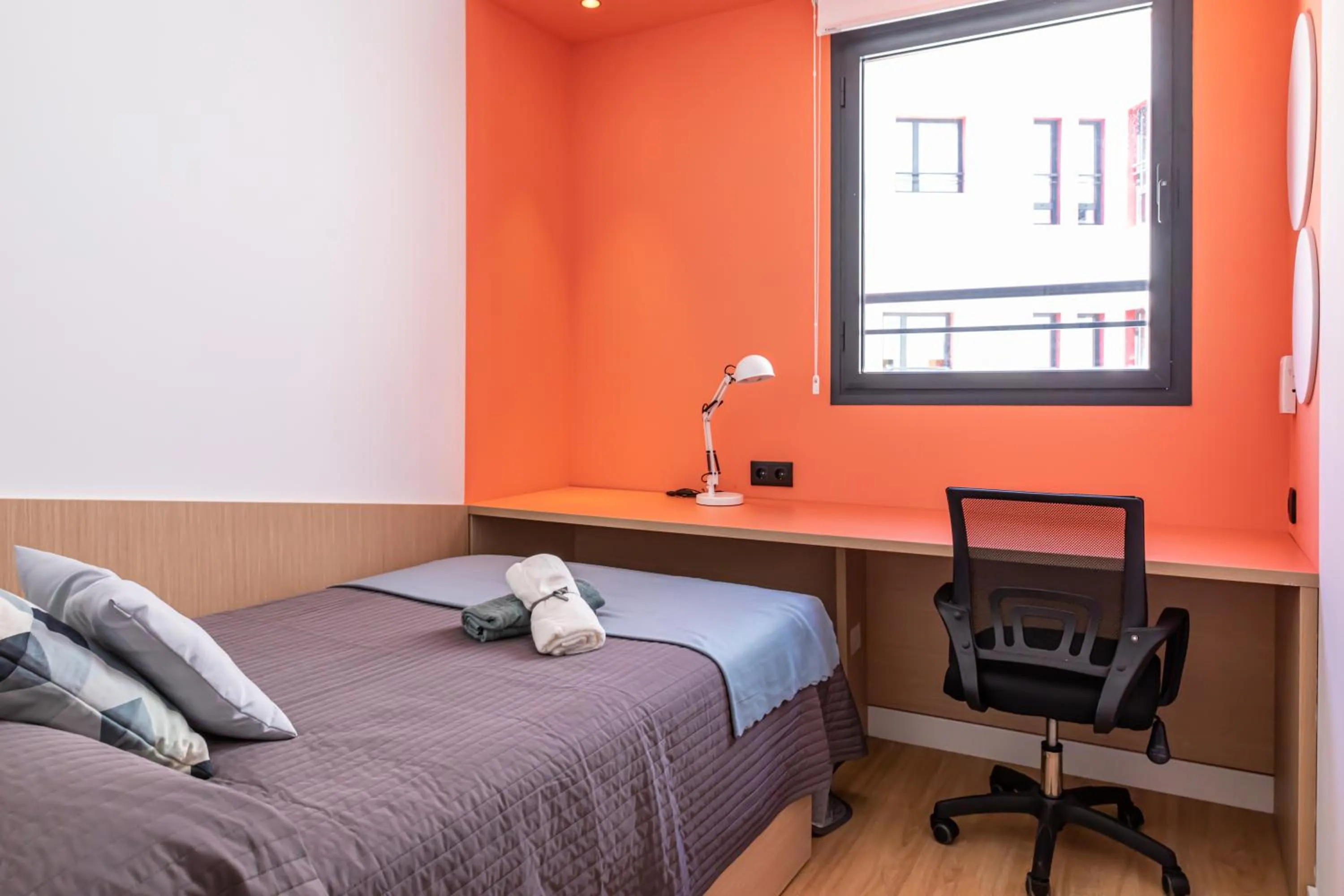 Bed in Residencia Universitaria Resa Málaga Centro