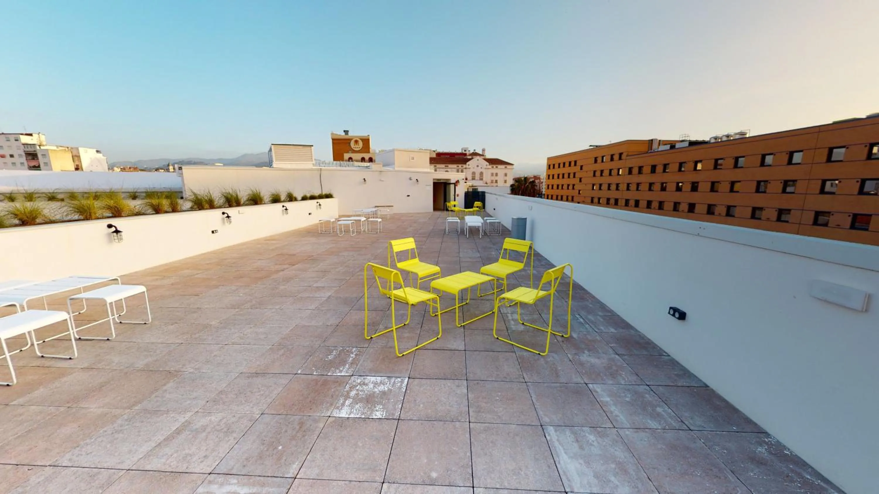 Balcony/Terrace in Residencia Universitaria Resa Málaga Centro