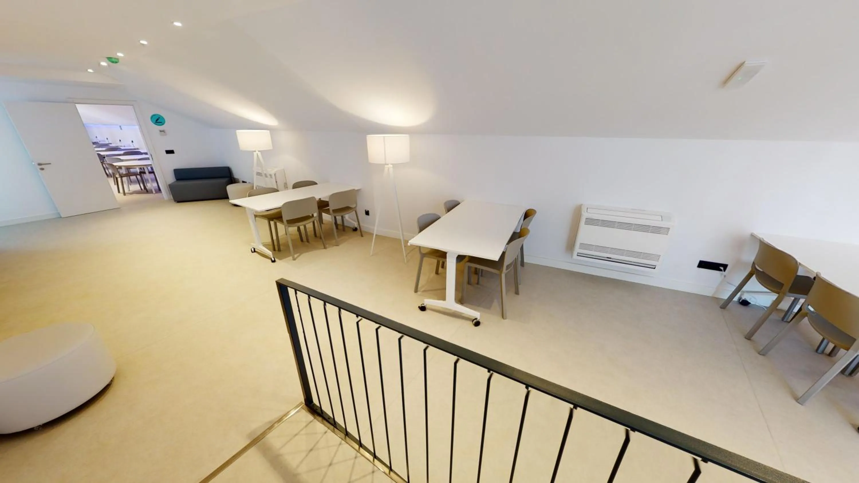 Seating area in Residencia Universitaria Resa Málaga Centro