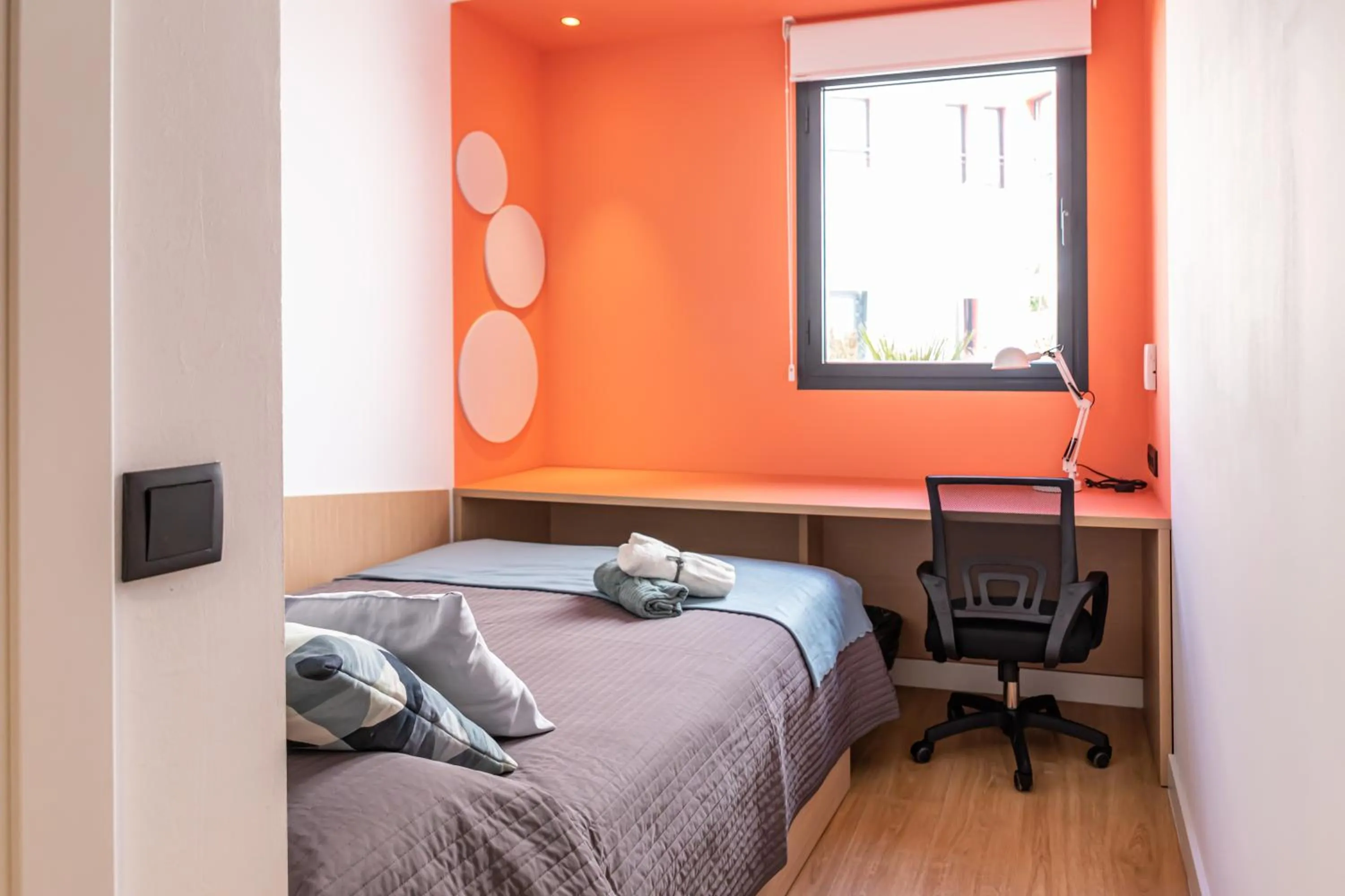 Bed in Residencia Universitaria Resa Málaga Centro