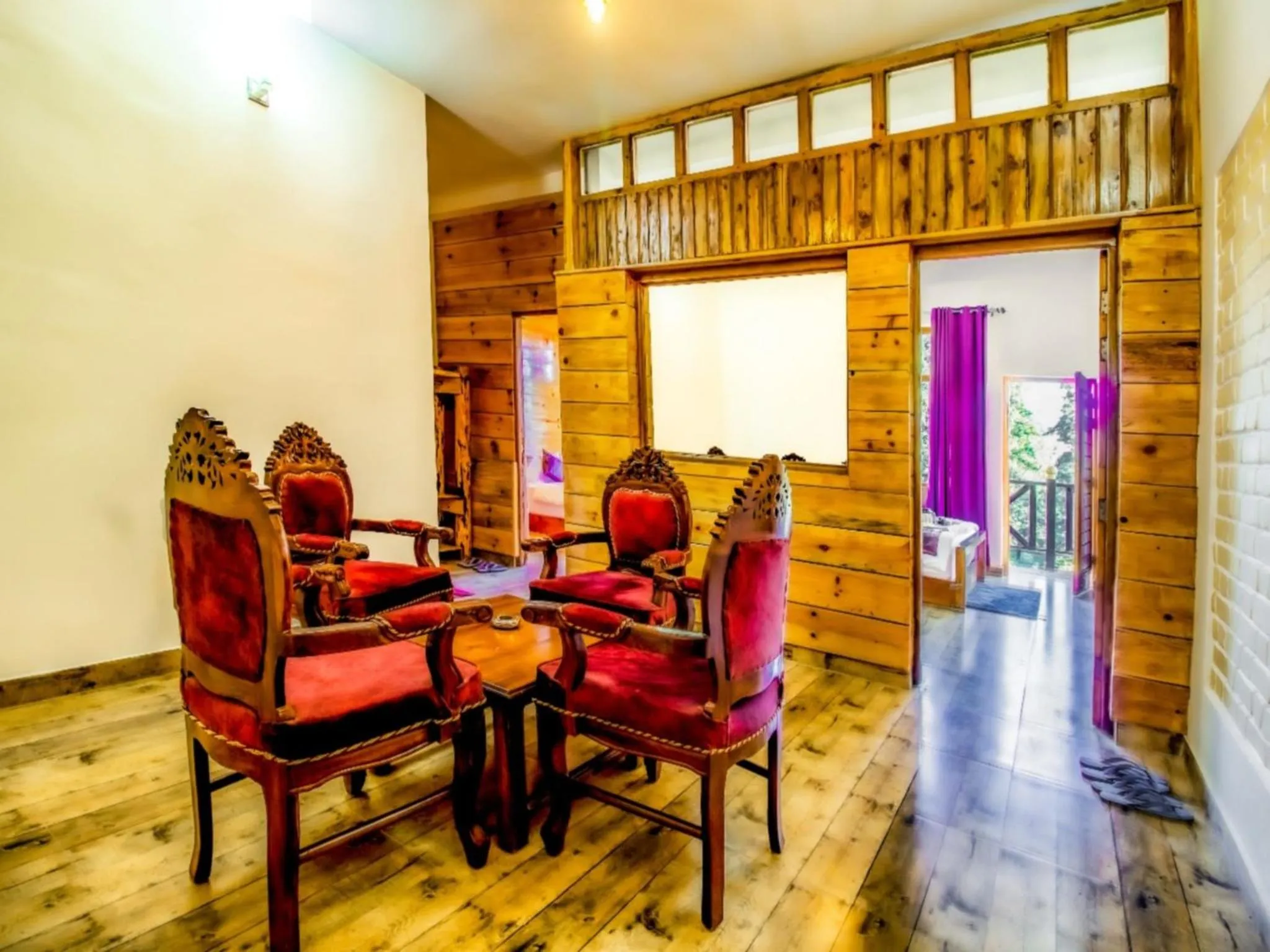 Bedroom in LA Riqueza Kanatal - Mountain View Rooms - Best Location - Amazing Food - Close to Jungle Safari & Adventure Activities