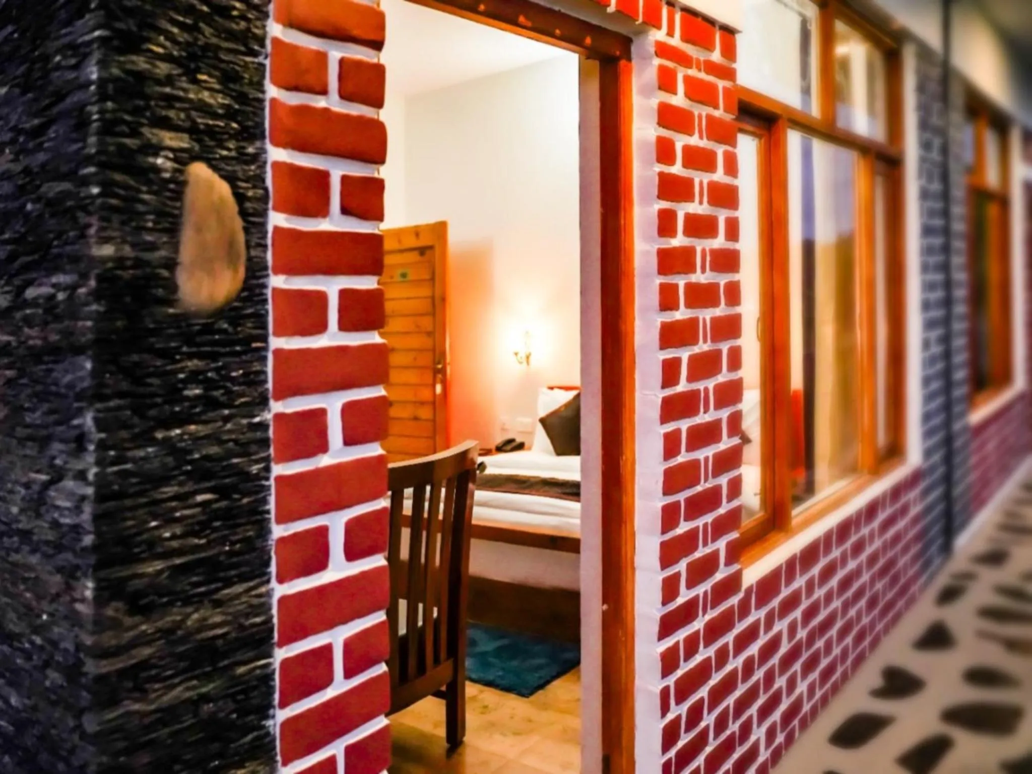 Bedroom in LA Riqueza Kanatal - Mountain View Rooms - Best Location - Amazing Food - Close to Jungle Safari & Adventure Activities