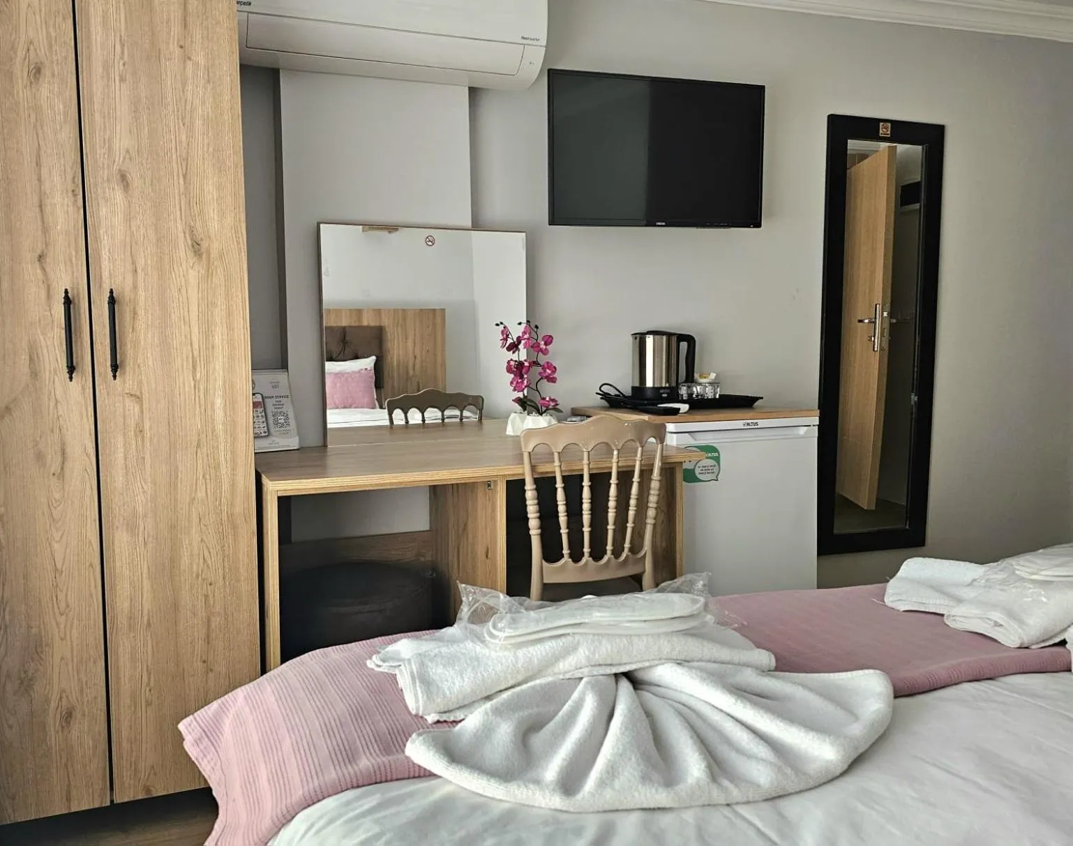 Bed in Grey House Apartments & Suites Istanbul