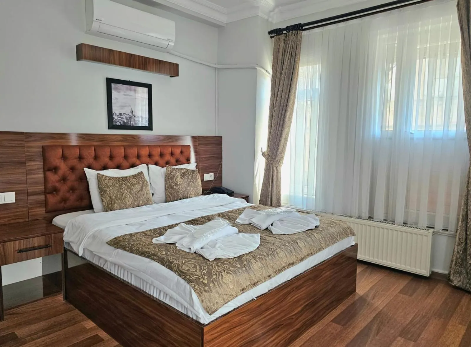 Bed in Grey House Apartments & Suites Istanbul