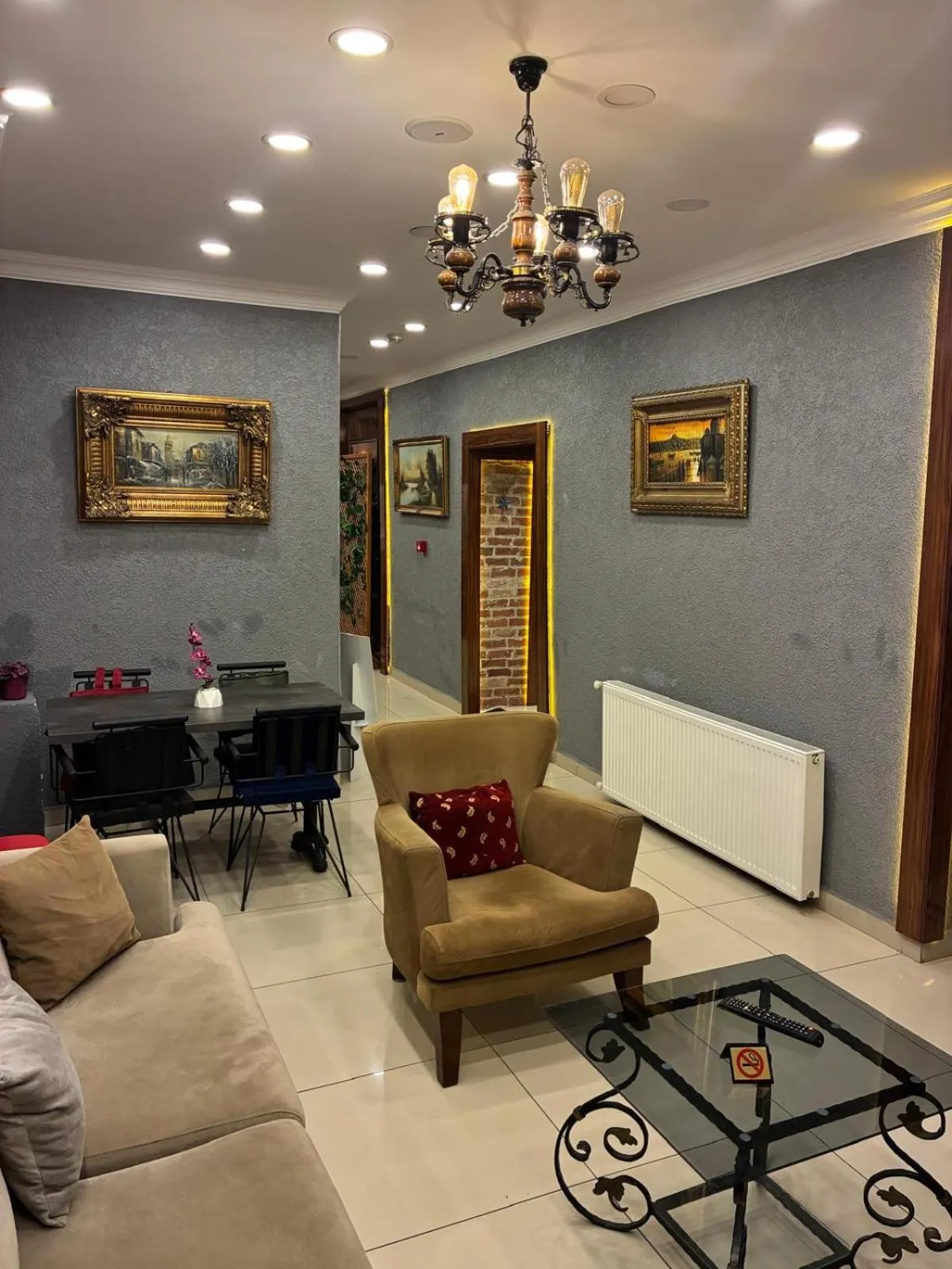 Living room in Grey House Apartments & Suites Istanbul