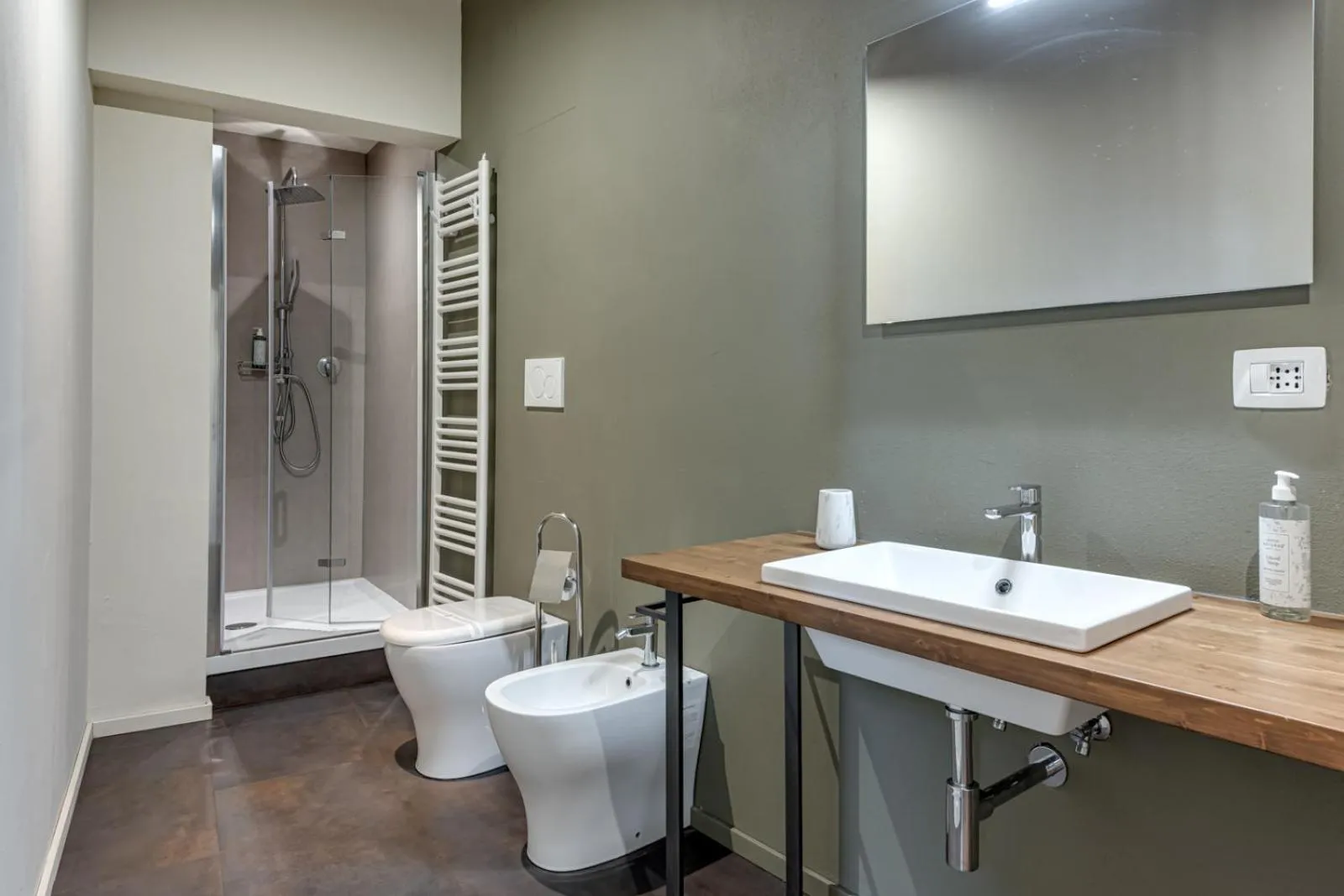 Shower in b&b BORGO CAPITANO COLLECTION Albergo diffuso - Centro Storico