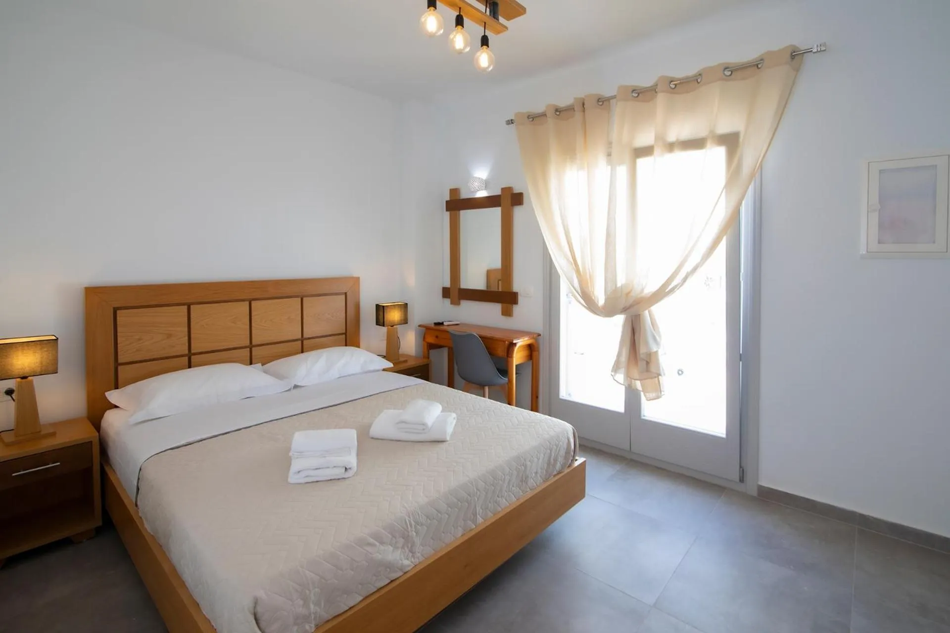 Bed in Petra Aqua Villa