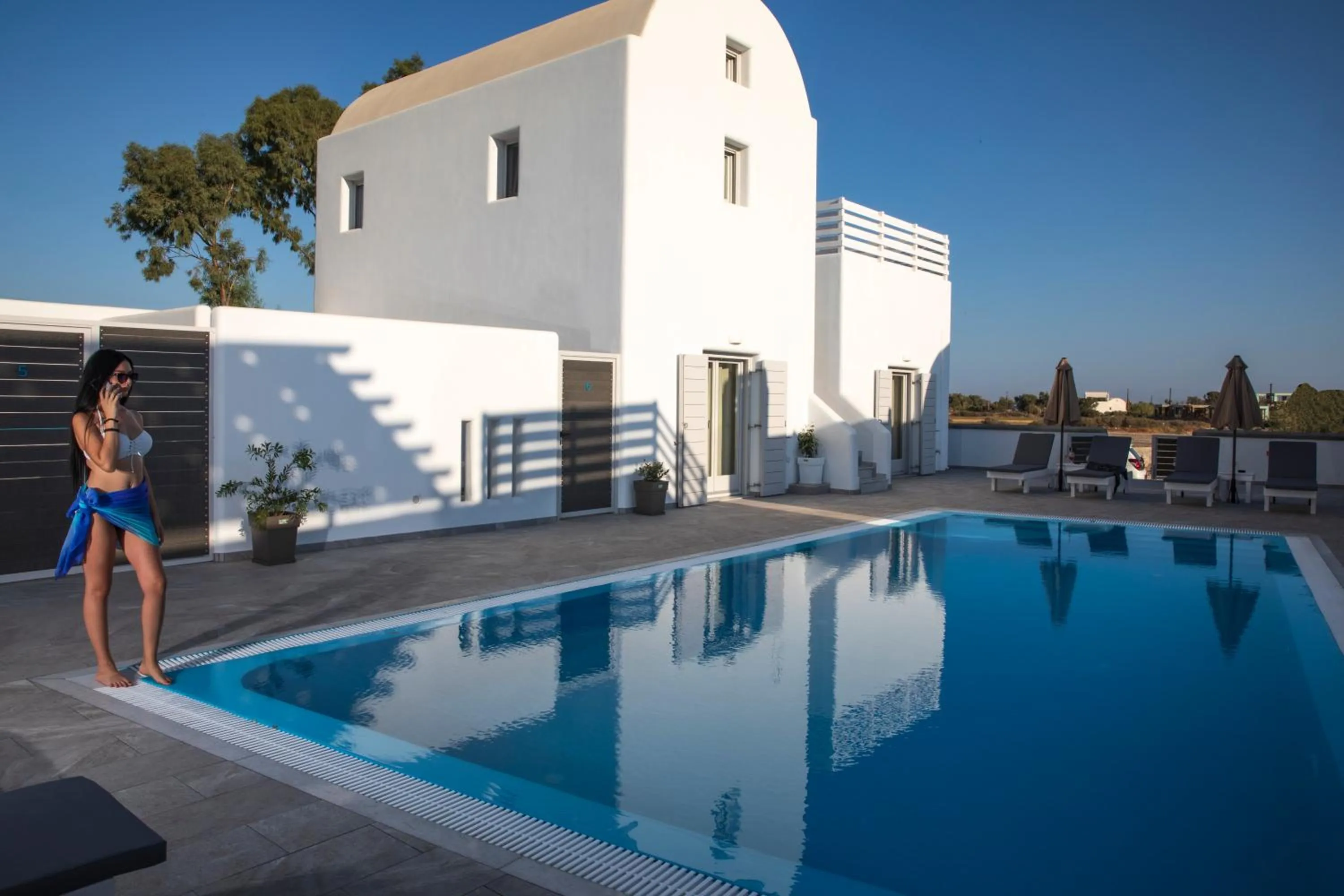 Pool view in Petra Aqua Villa