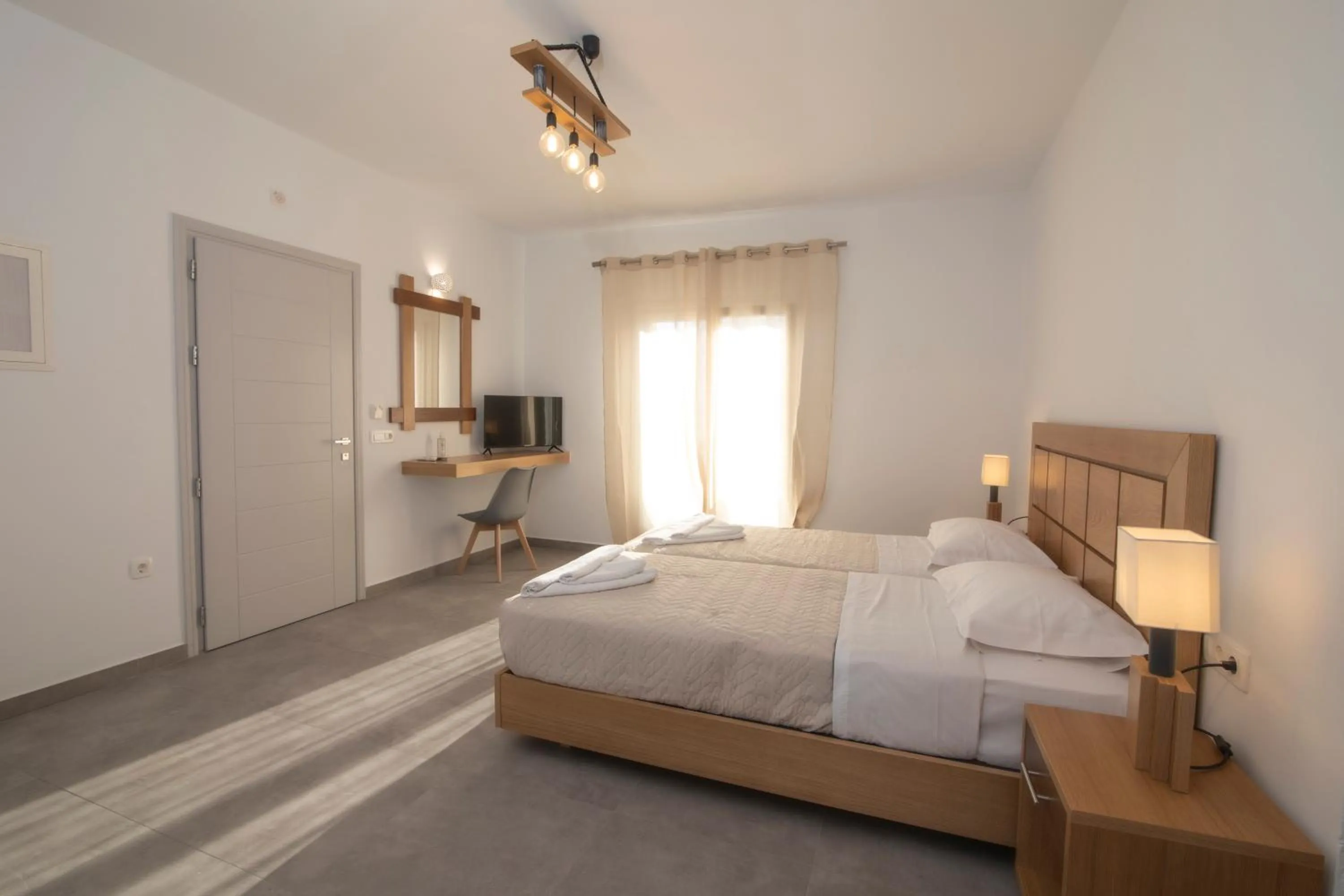 Bed in Petra Aqua Villa