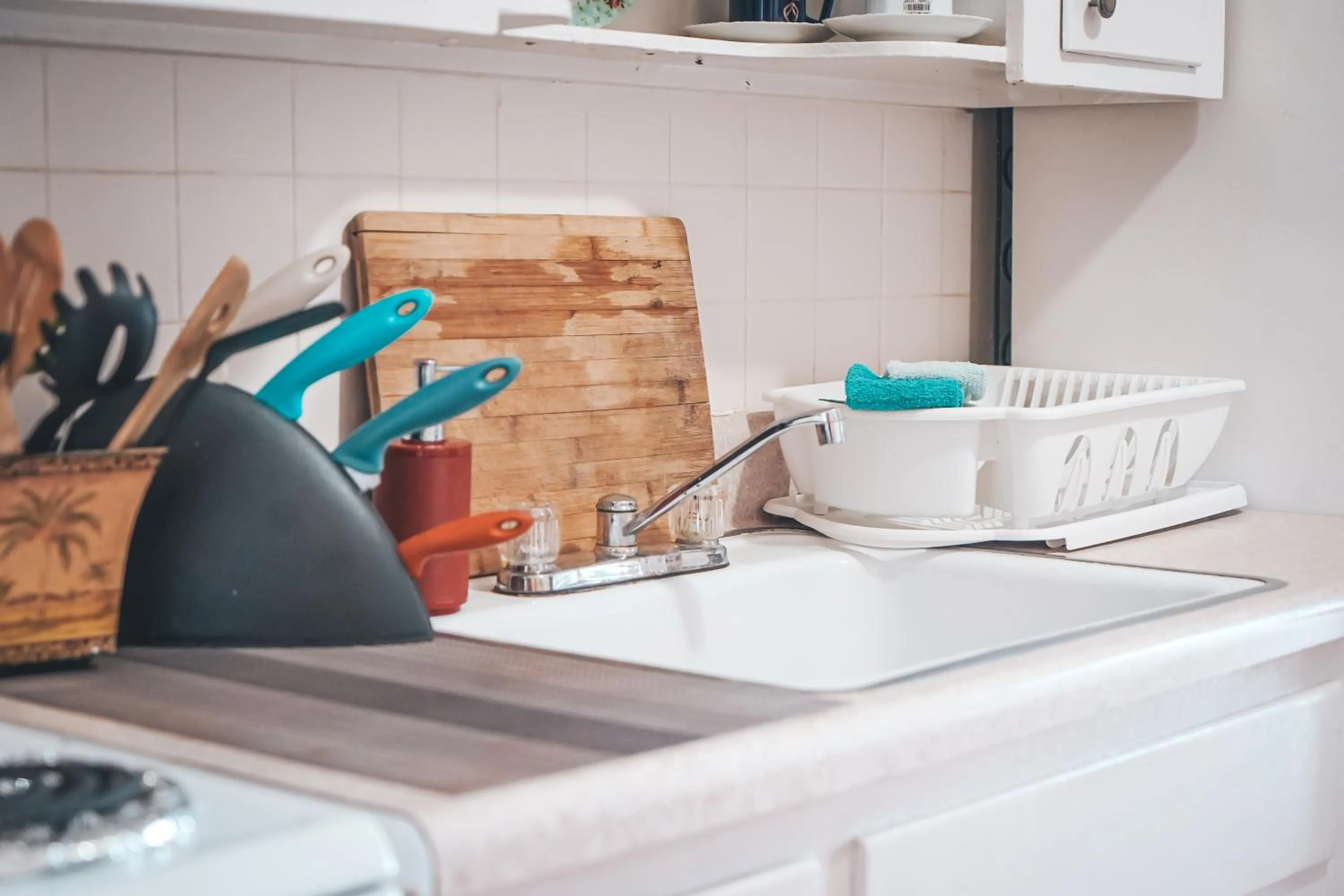Kitchen or kitchenette in Hollywood Light Haven Lodge