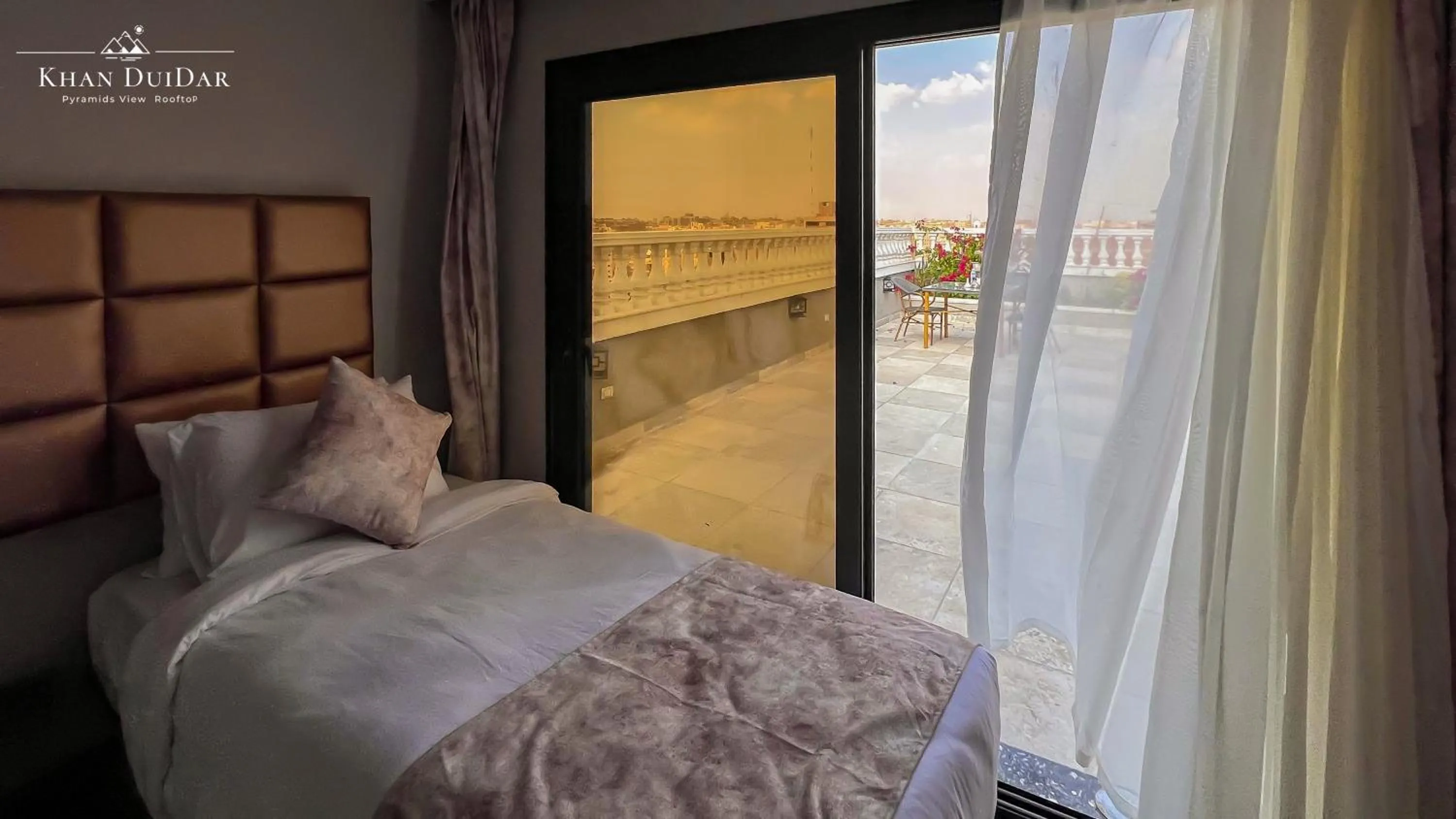 Bed in Khan Duidar Inn - Pyramids View Rooftop