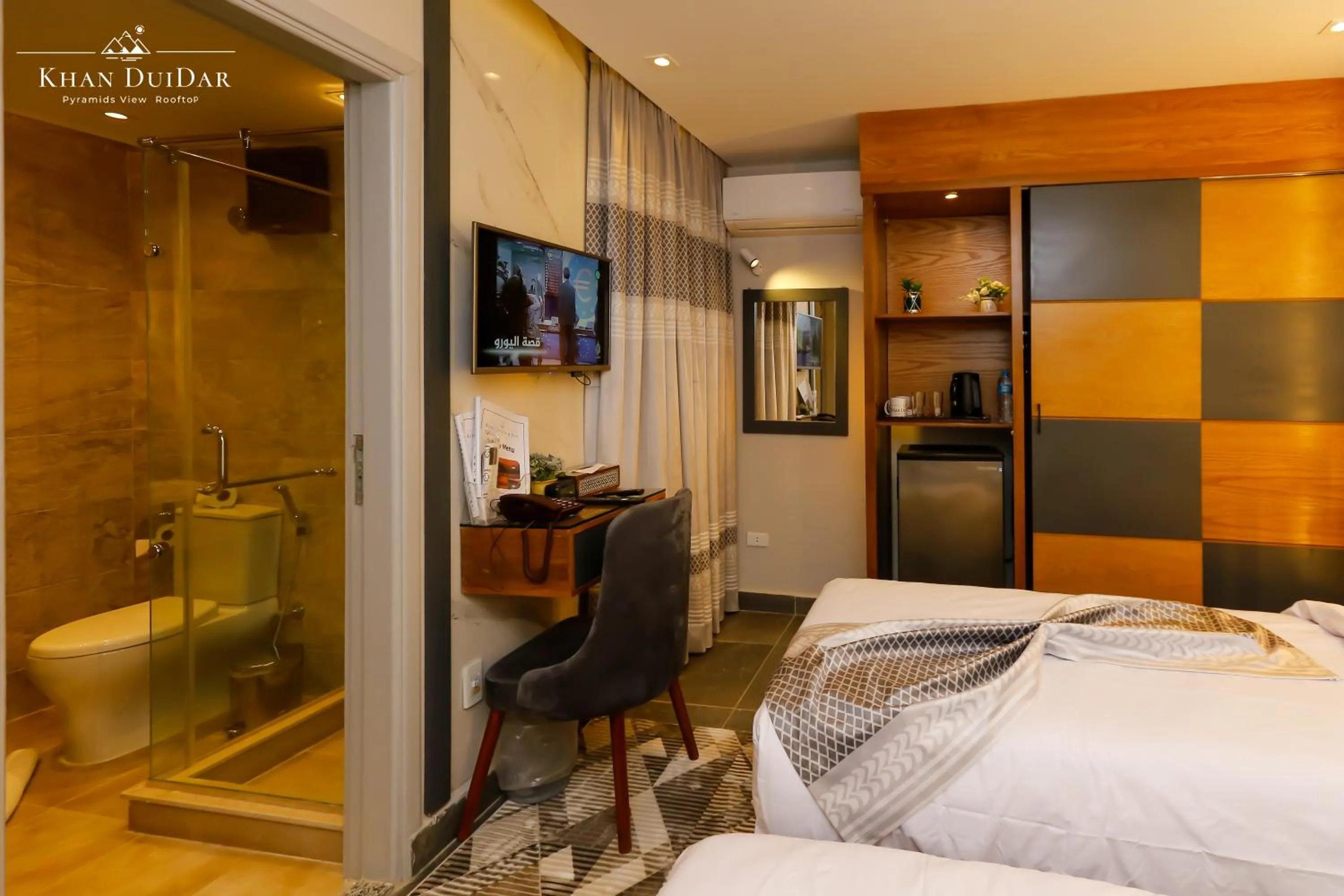 Bed in Khan Duidar Inn - Pyramids View Rooftop