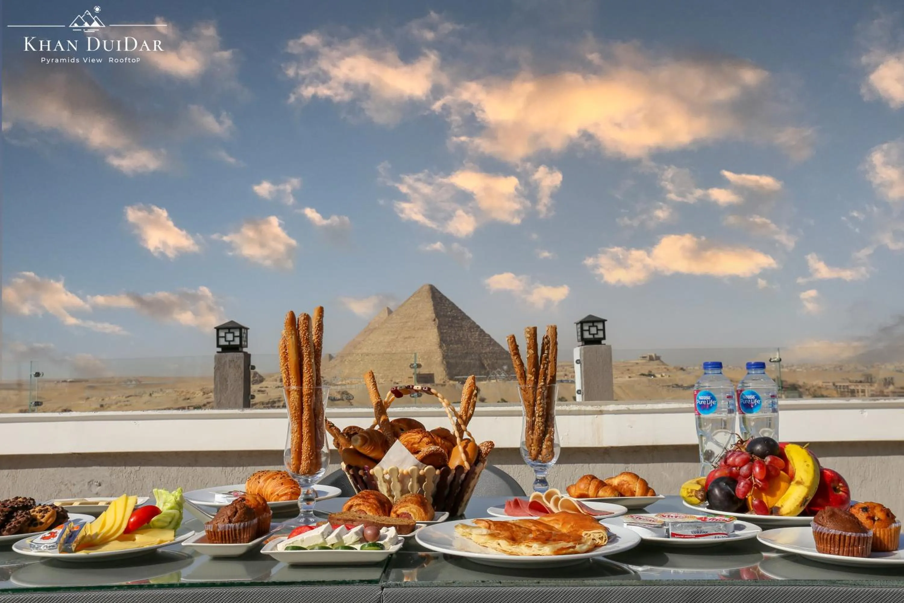 Balcony/Terrace in Khan Duidar Inn - Pyramids View Rooftop