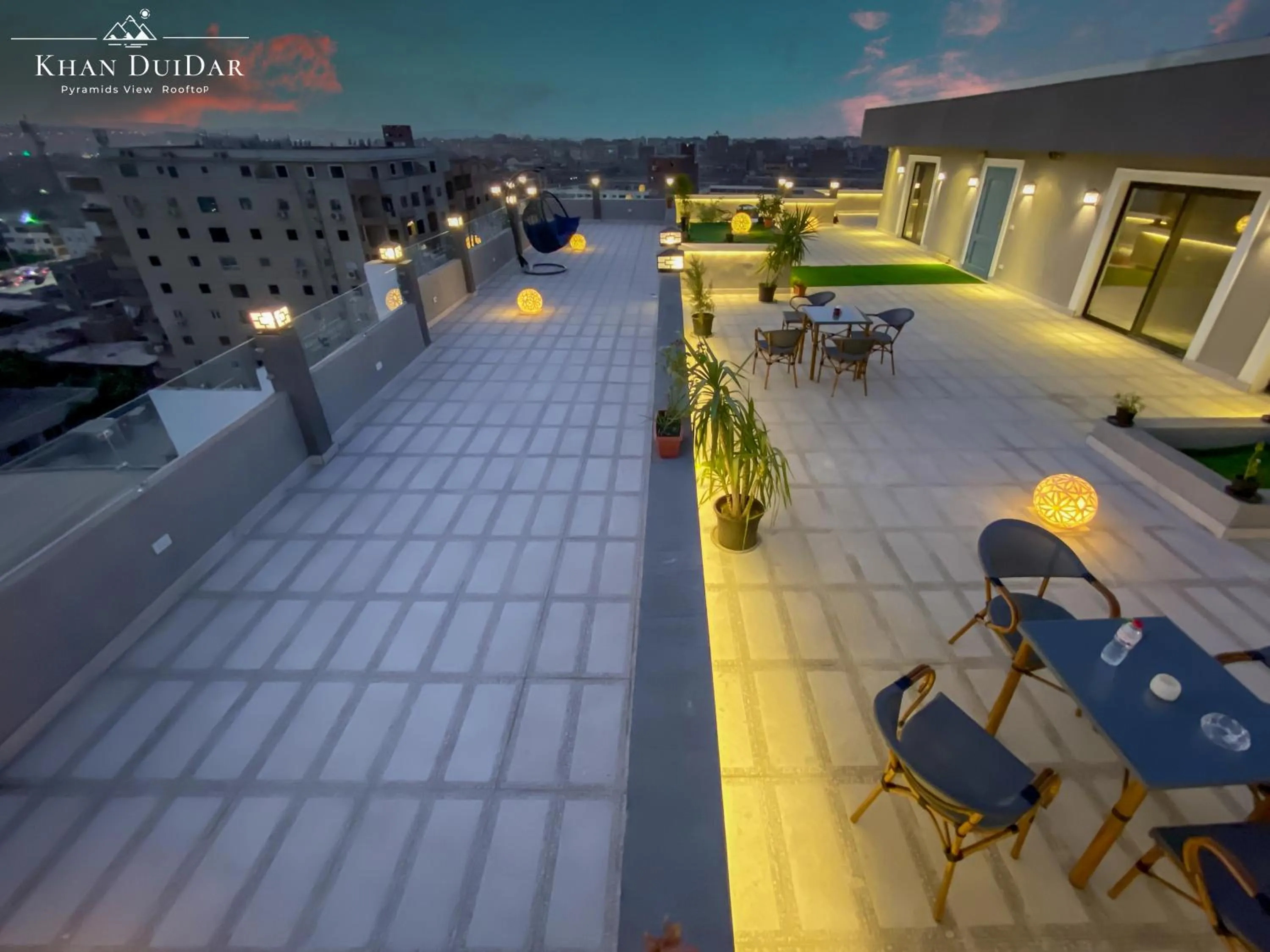 Patio in Khan Duidar Inn - Pyramids View Rooftop