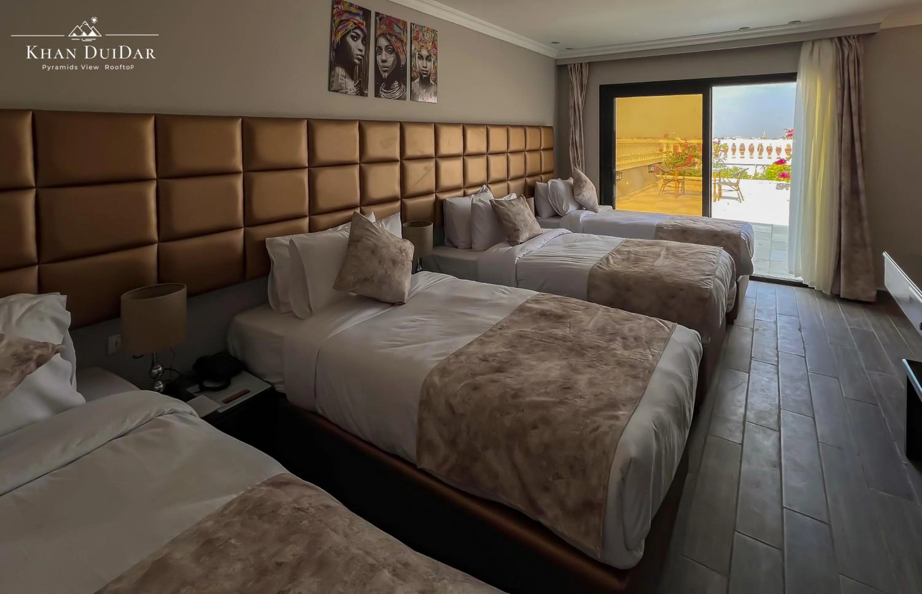 Bed in Khan Duidar Inn - Pyramids View Rooftop