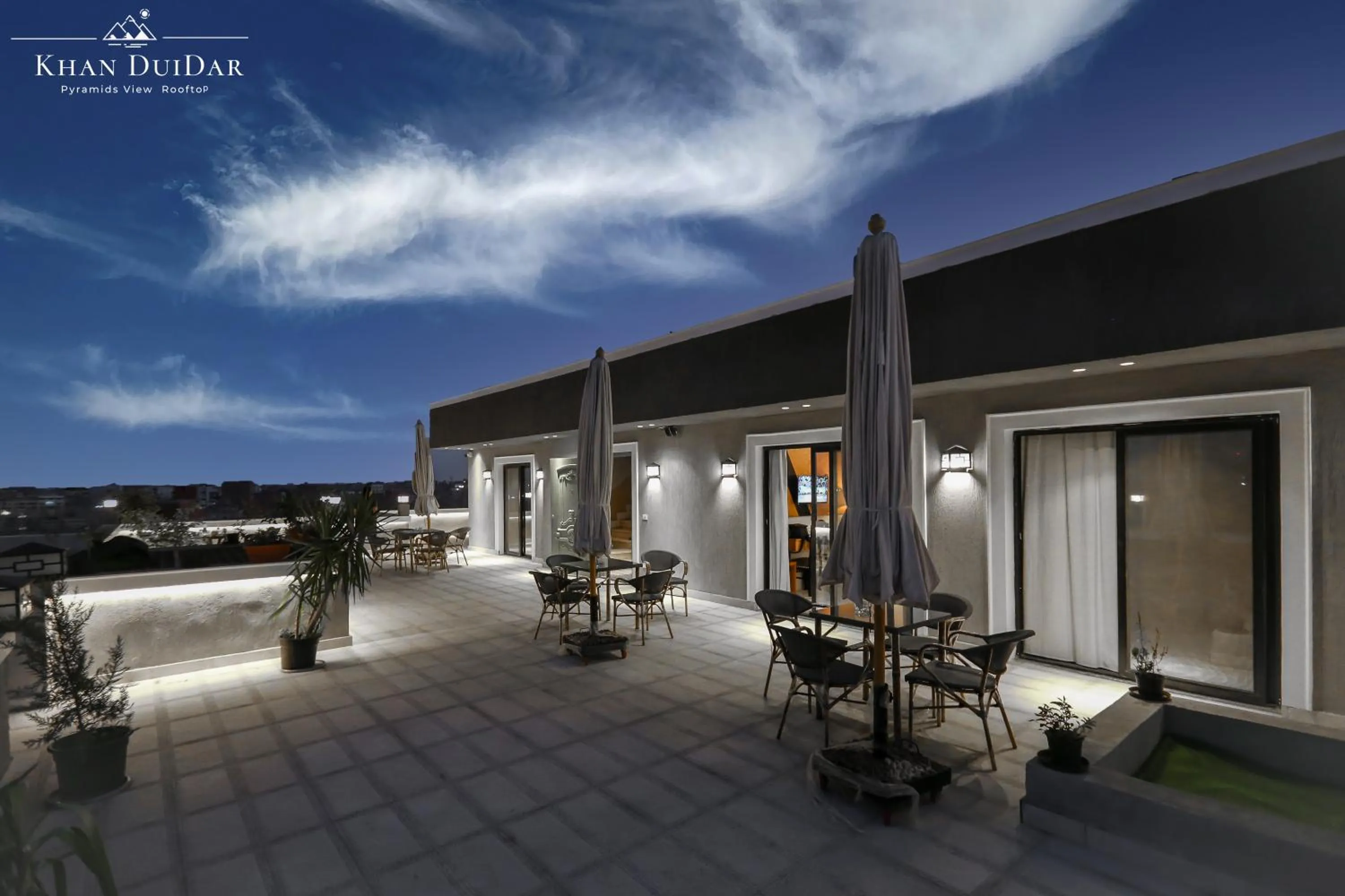 Patio in Khan Duidar Inn - Pyramids View Rooftop
