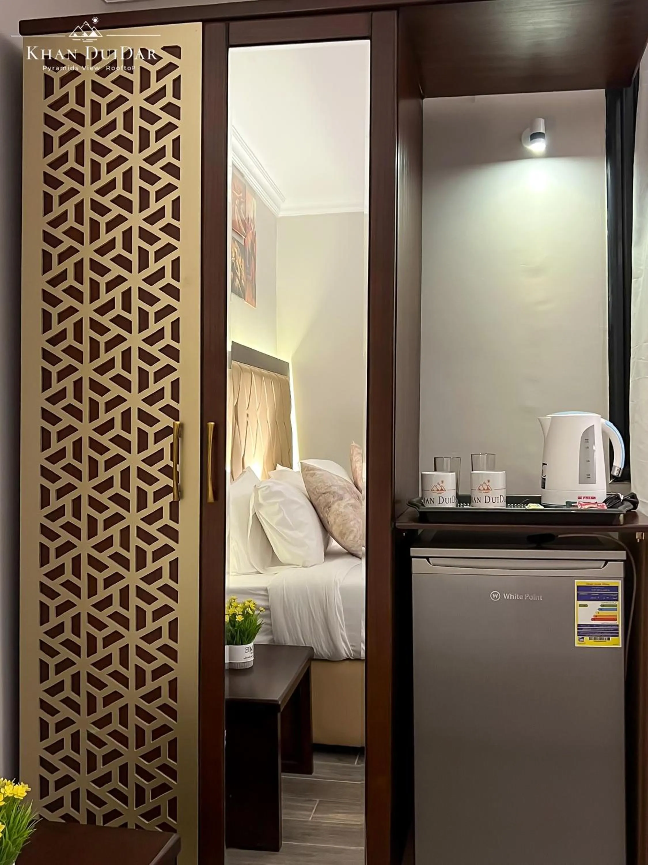 Bed in Khan Duidar Inn - Pyramids View Rooftop