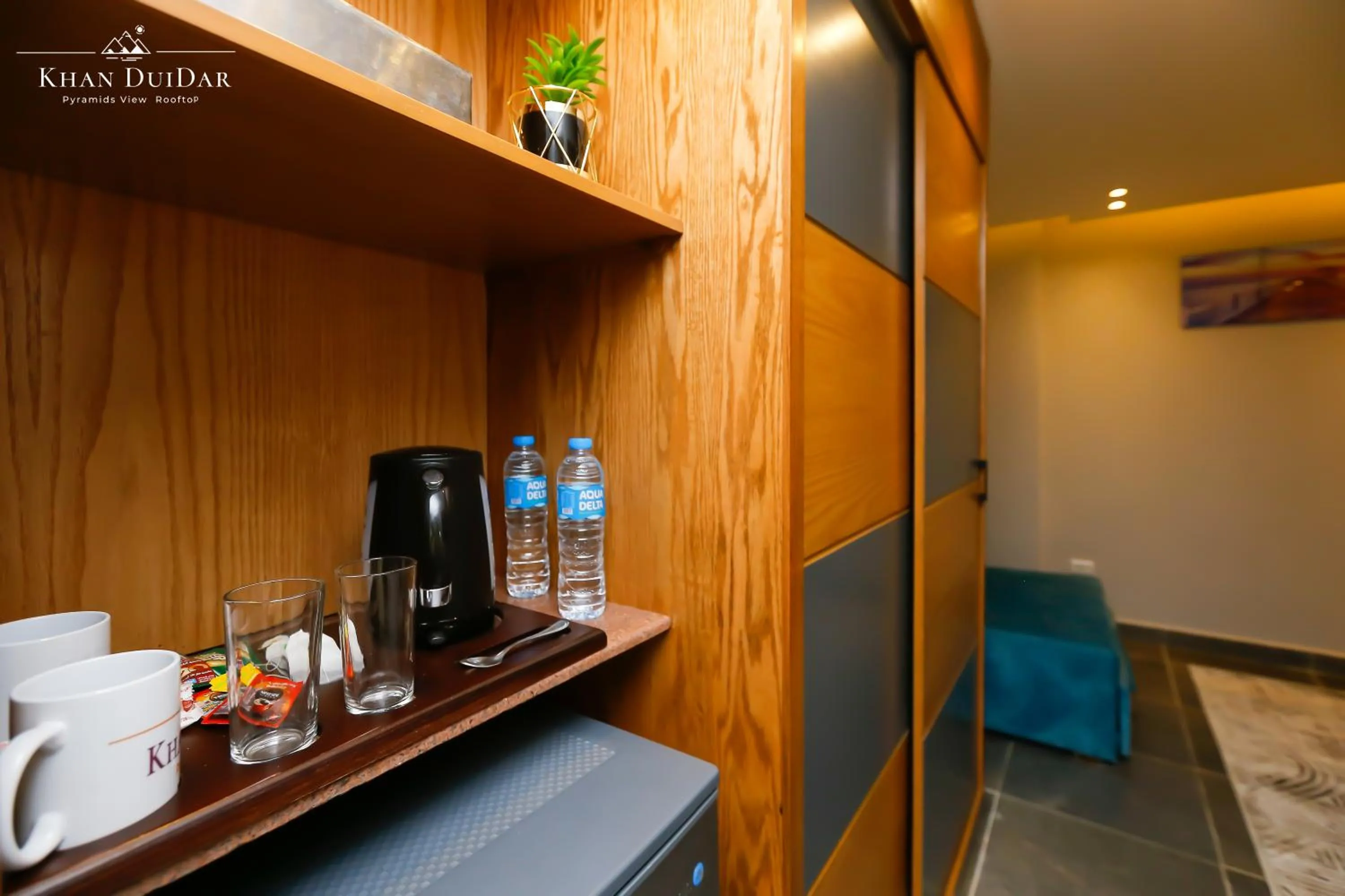 Coffee/tea facilities in Khan Duidar Inn - Pyramids View Rooftop