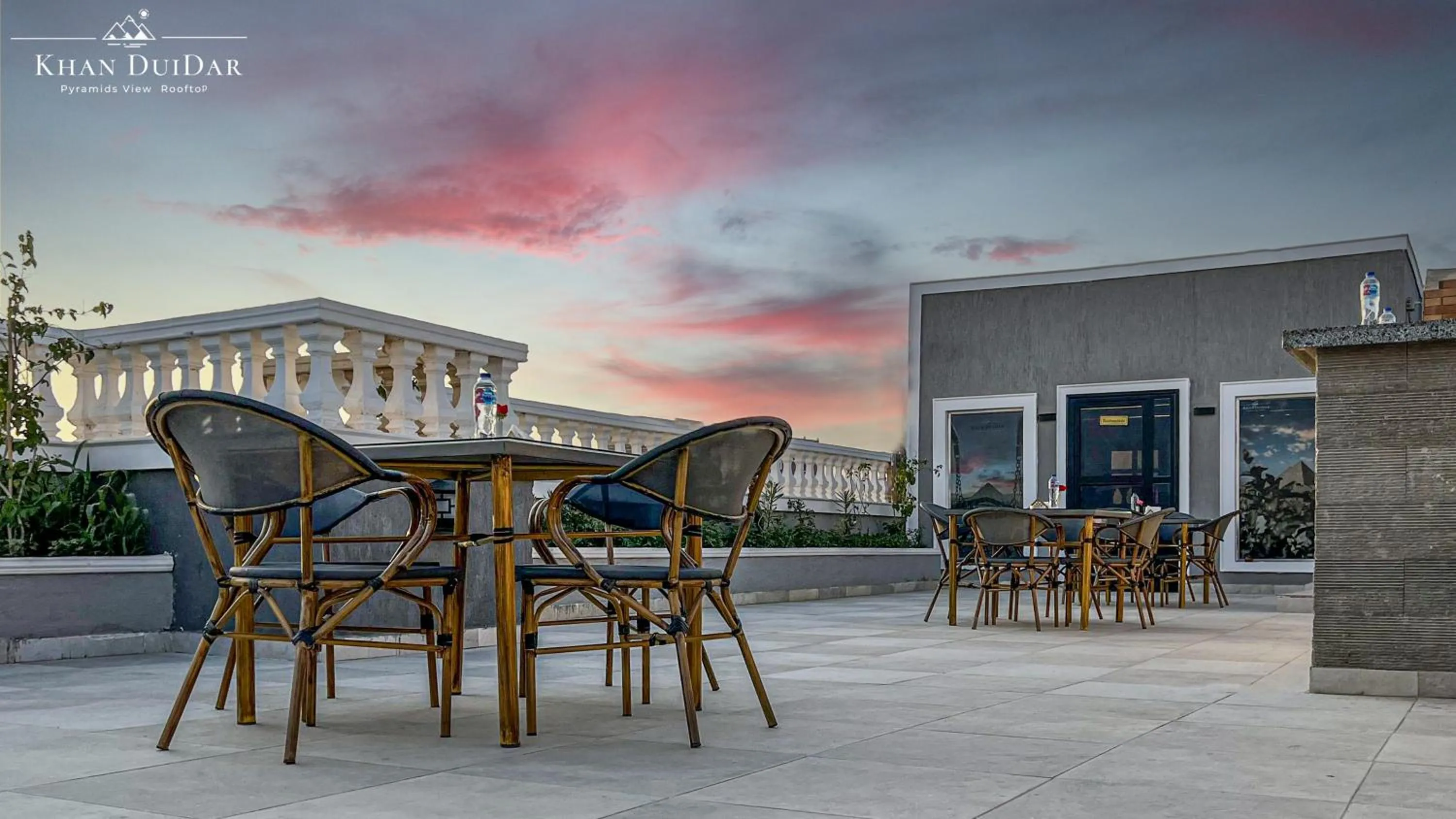 Balcony/Terrace in Khan Duidar Inn - Pyramids View Rooftop