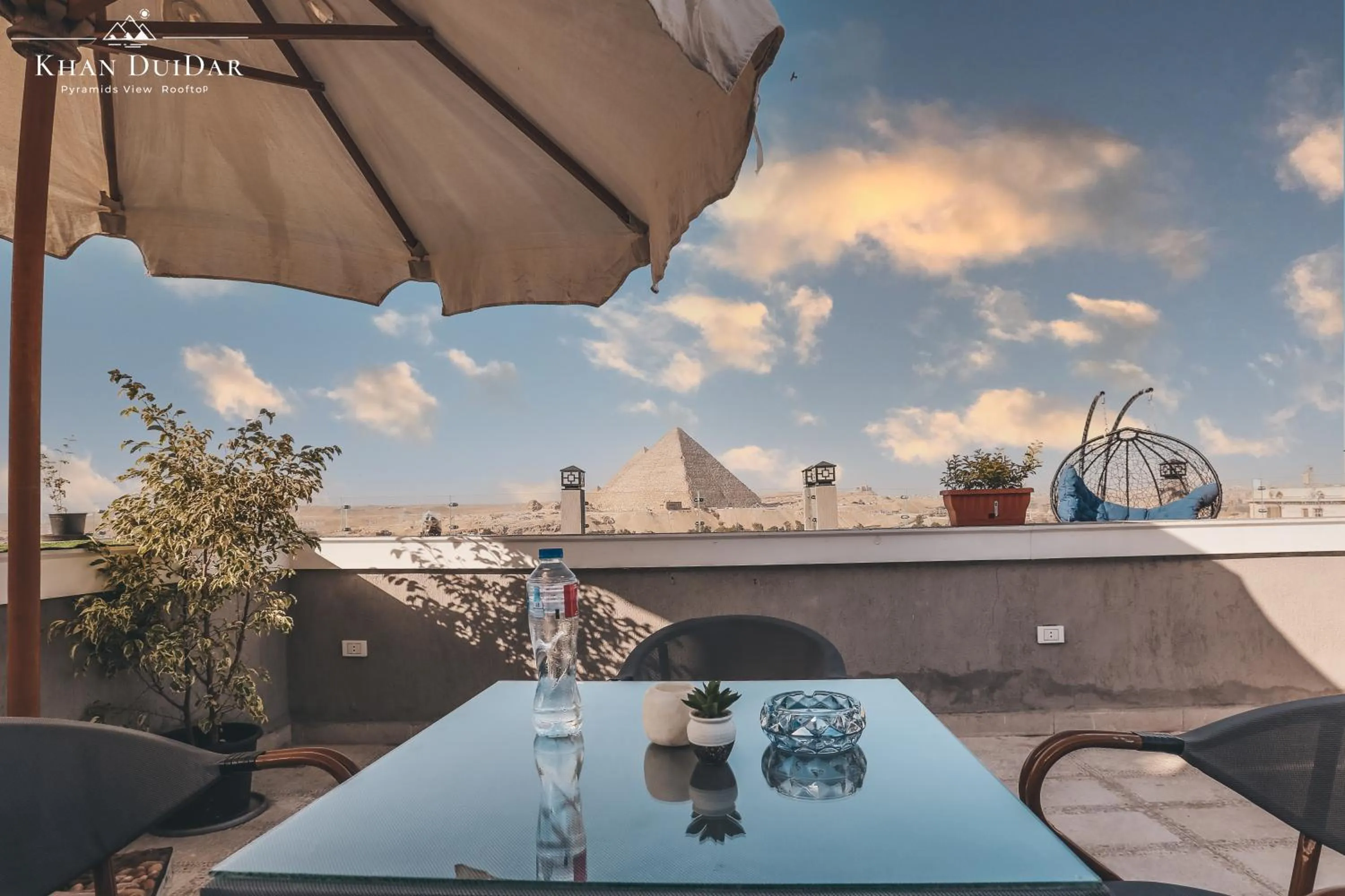 Patio in Khan Duidar Inn - Pyramids View Rooftop