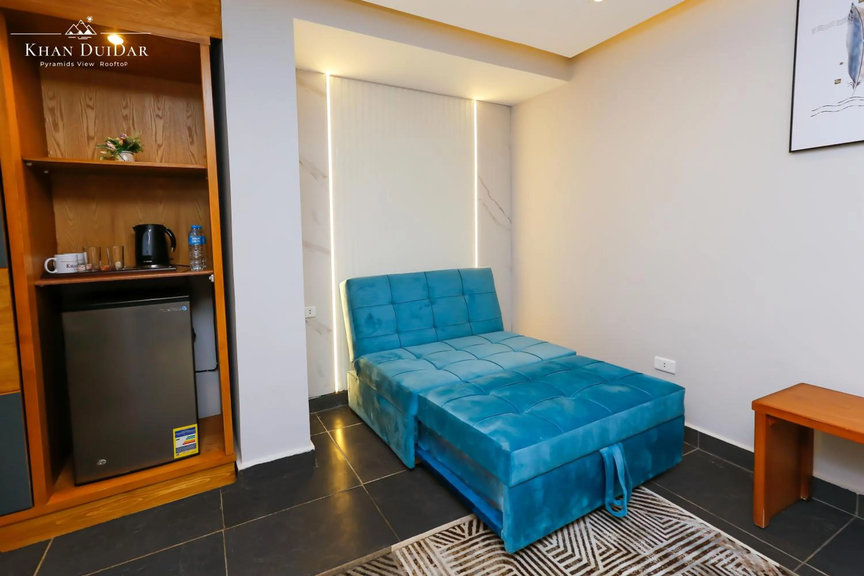 Living room in Khan Duidar Inn - Pyramids View Rooftop