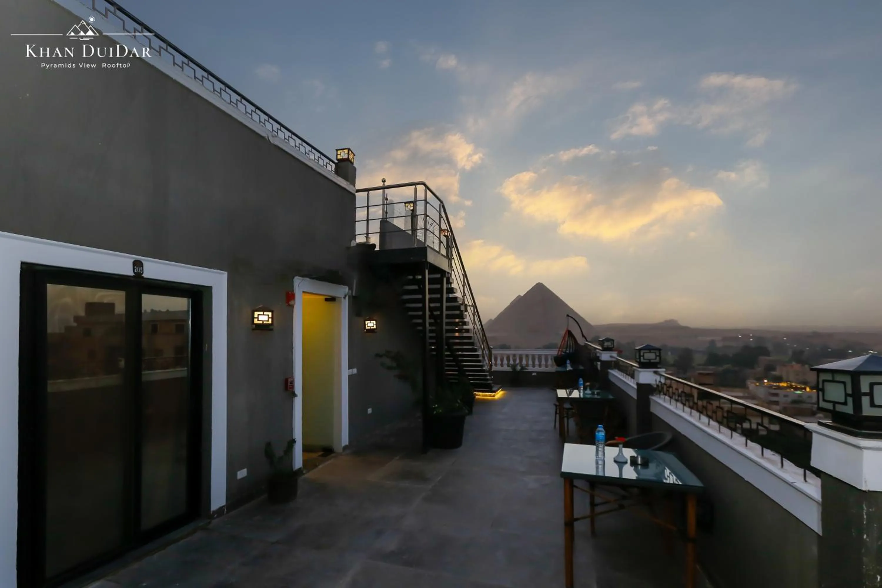 Balcony/Terrace in Khan Duidar Inn - Pyramids View Rooftop
