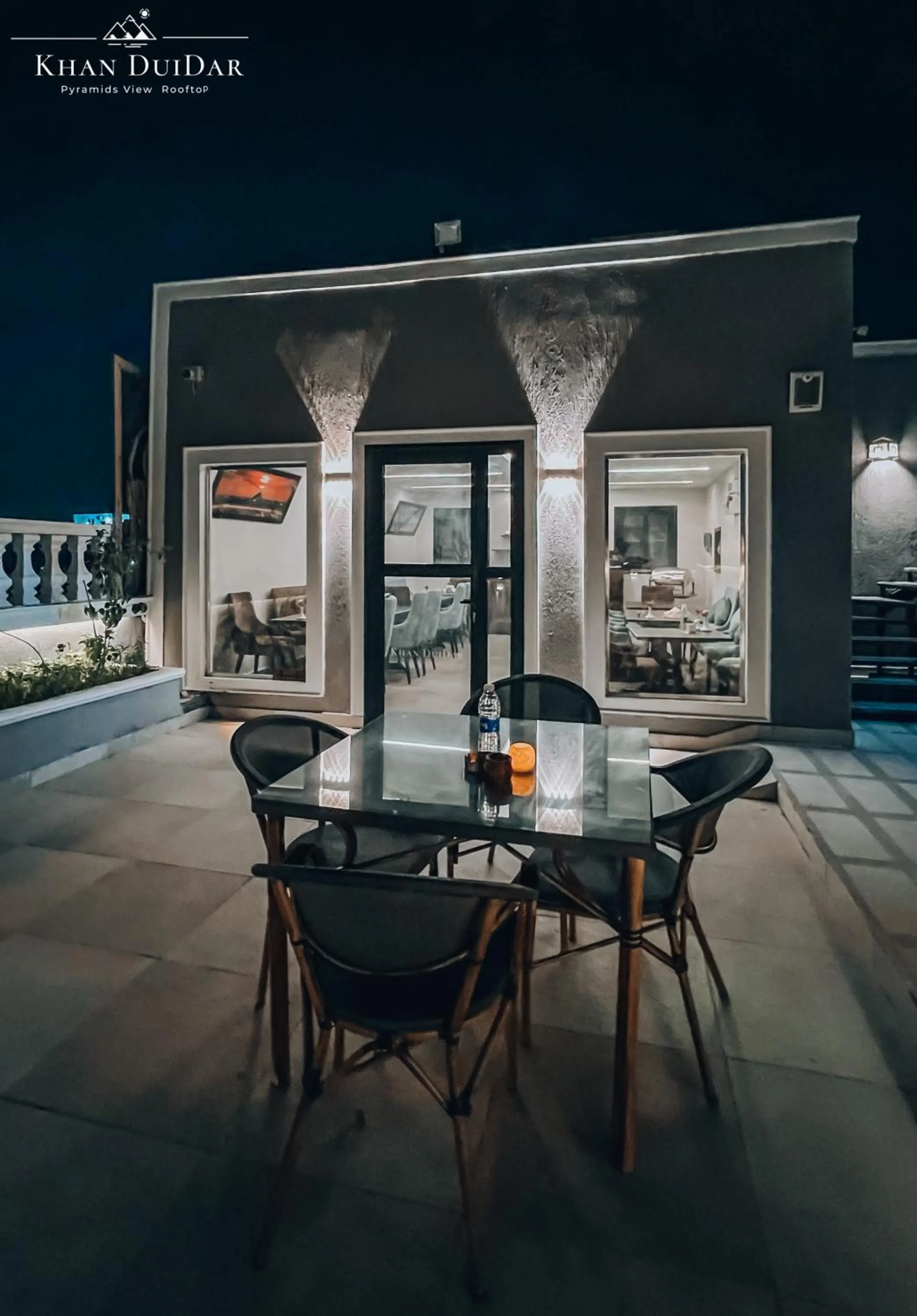 Restaurant/places to eat in Khan Duidar Inn - Pyramids View Rooftop