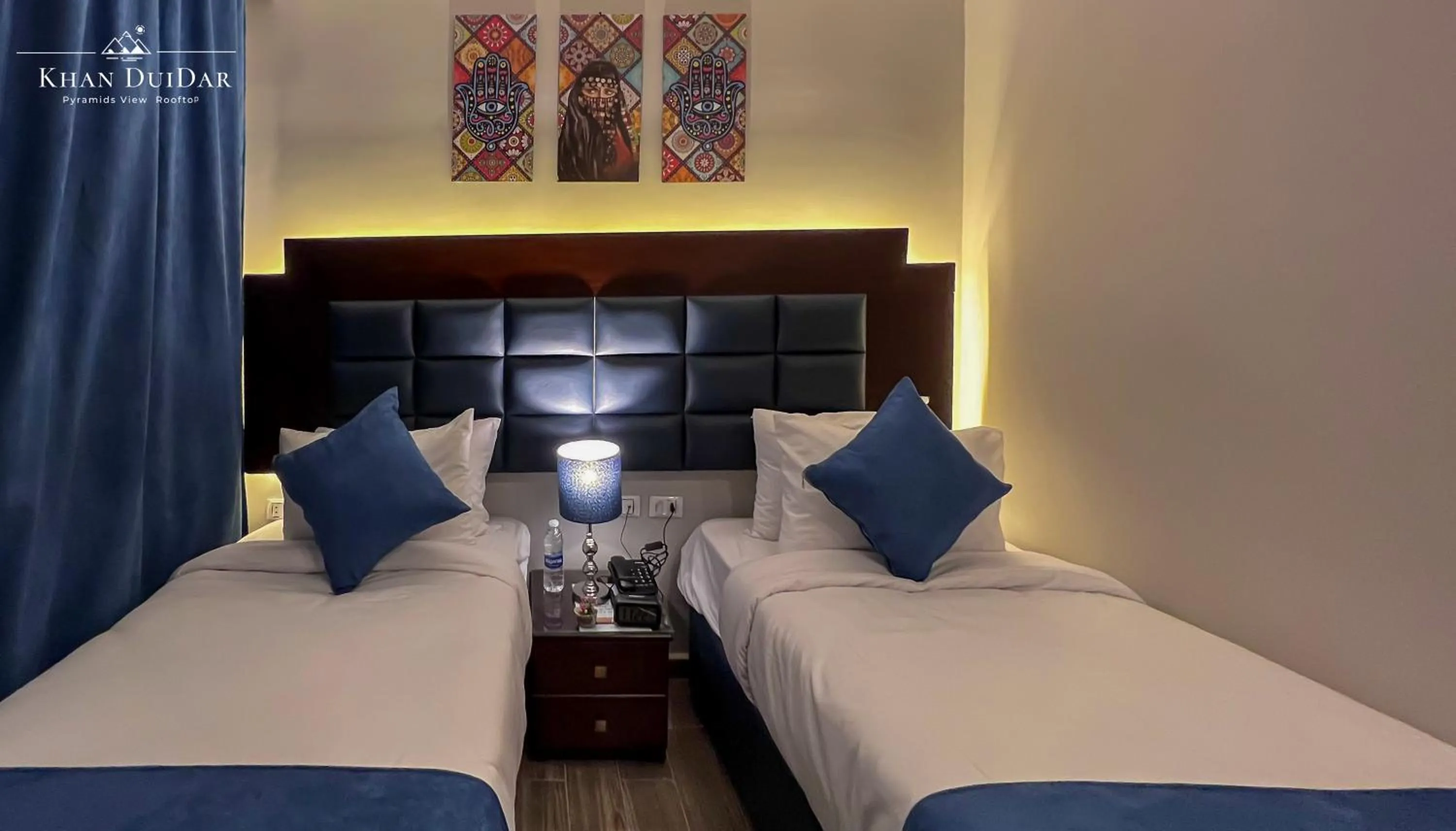 Bed in Khan Duidar Inn - Pyramids View Rooftop