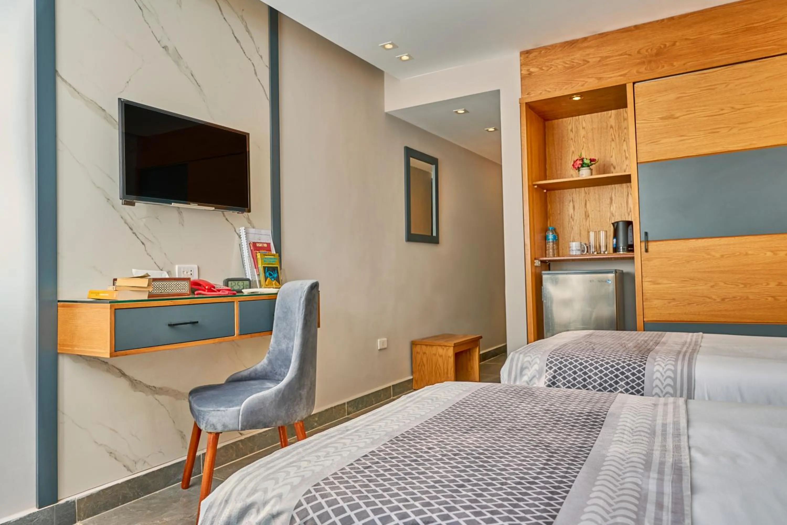 Bed in Khan Duidar Inn - Pyramids View Rooftop