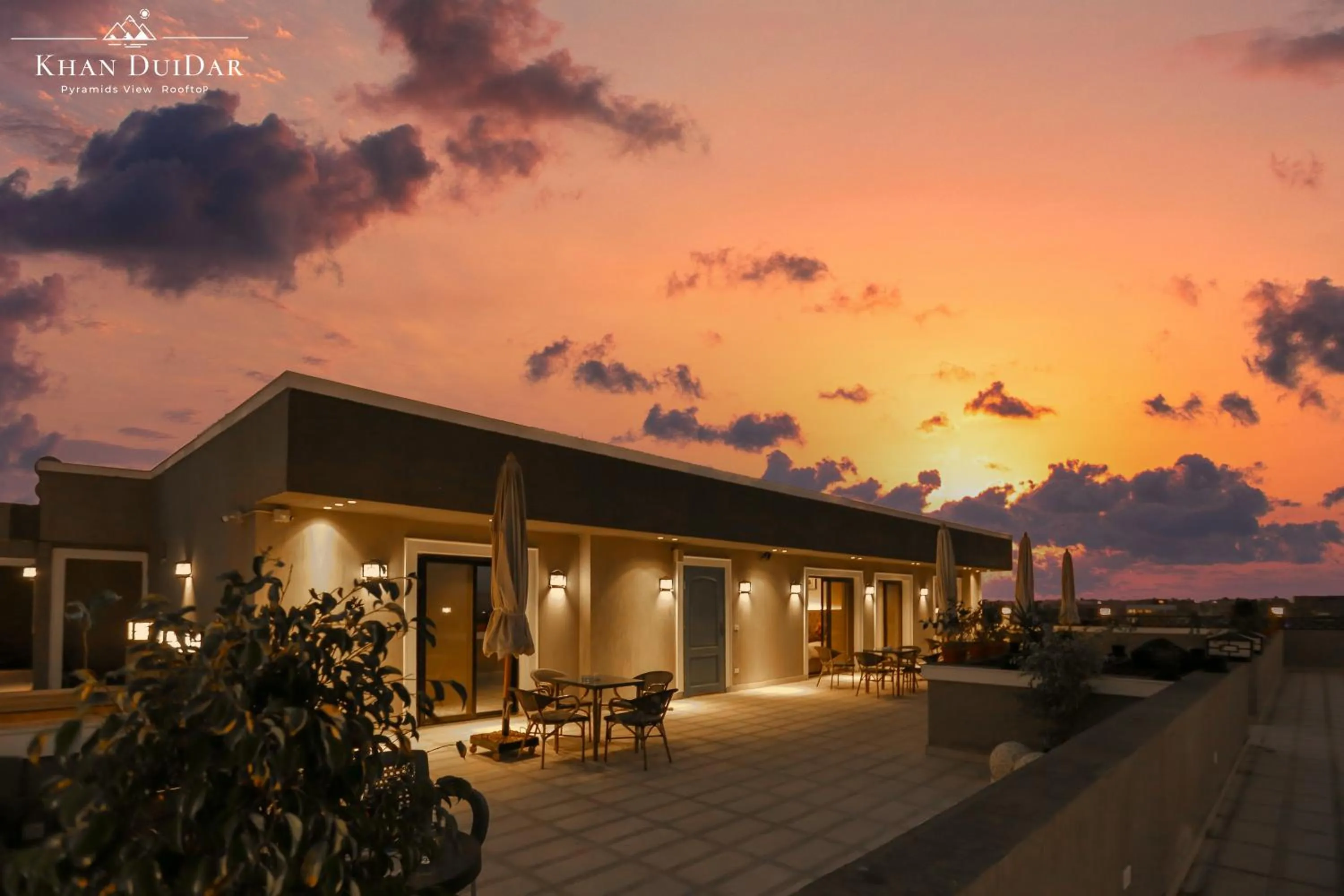 Patio in Khan Duidar Inn - Pyramids View Rooftop