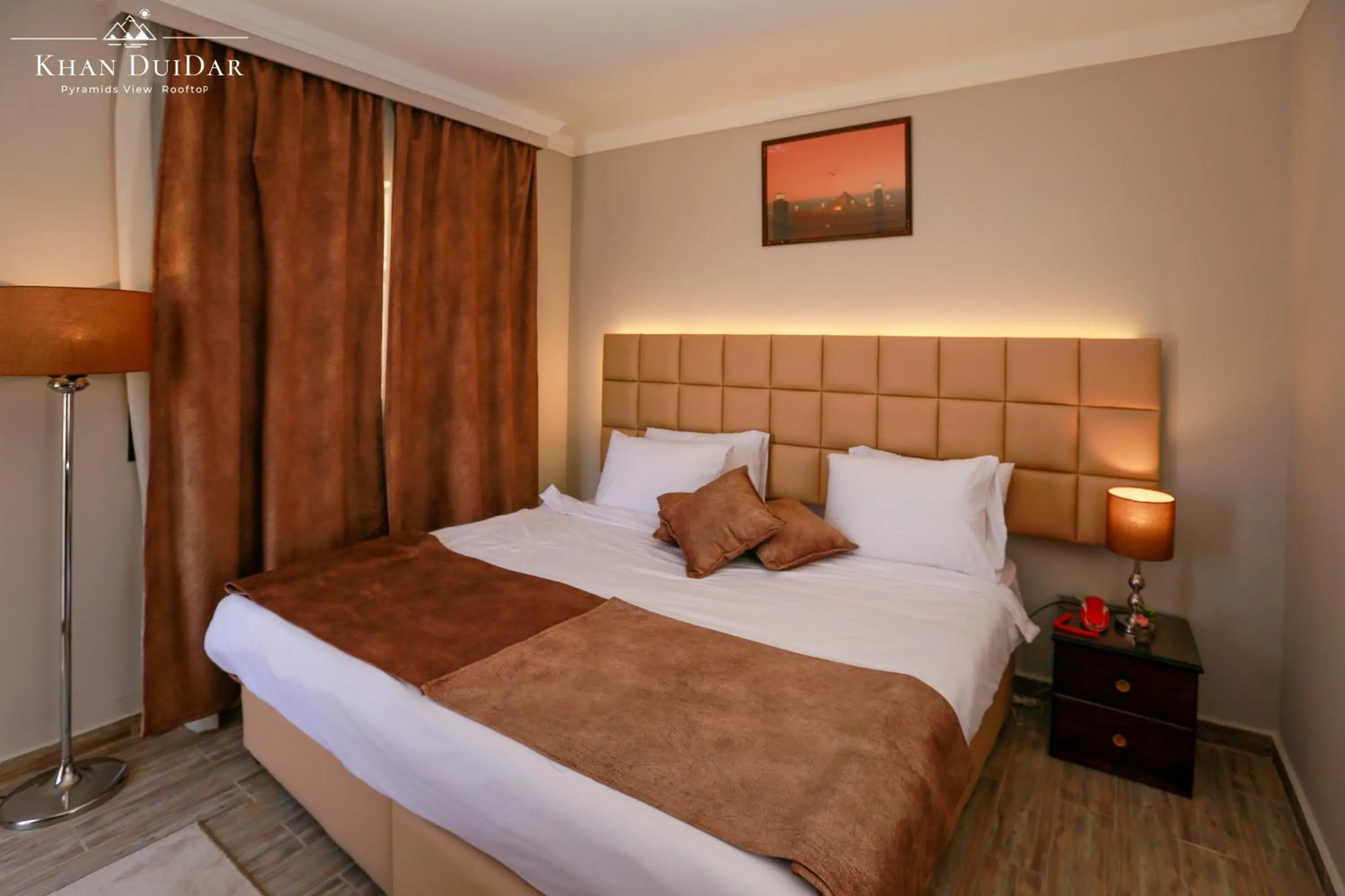 Bedroom, Bed in Khan Duidar Inn - Pyramids View Rooftop