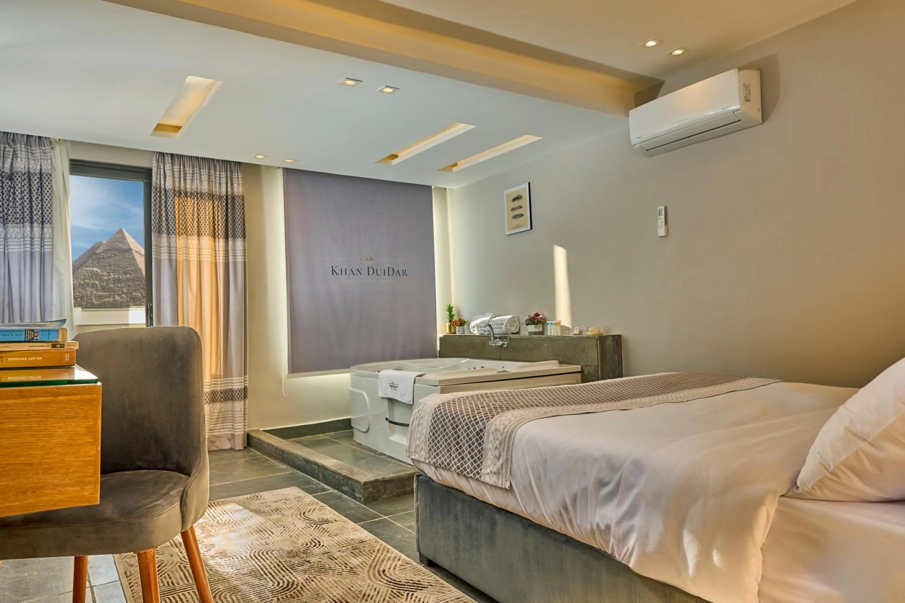 Bed in Khan Duidar Inn - Pyramids View Rooftop